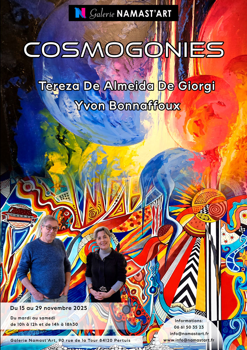Cosmogonies de Yvon Bonnaffoux et Tereza De Almeida De Giorgi
