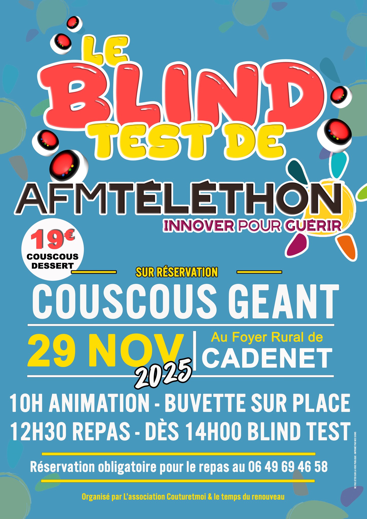 Le Blind test de Afmtlthon  Cadenet