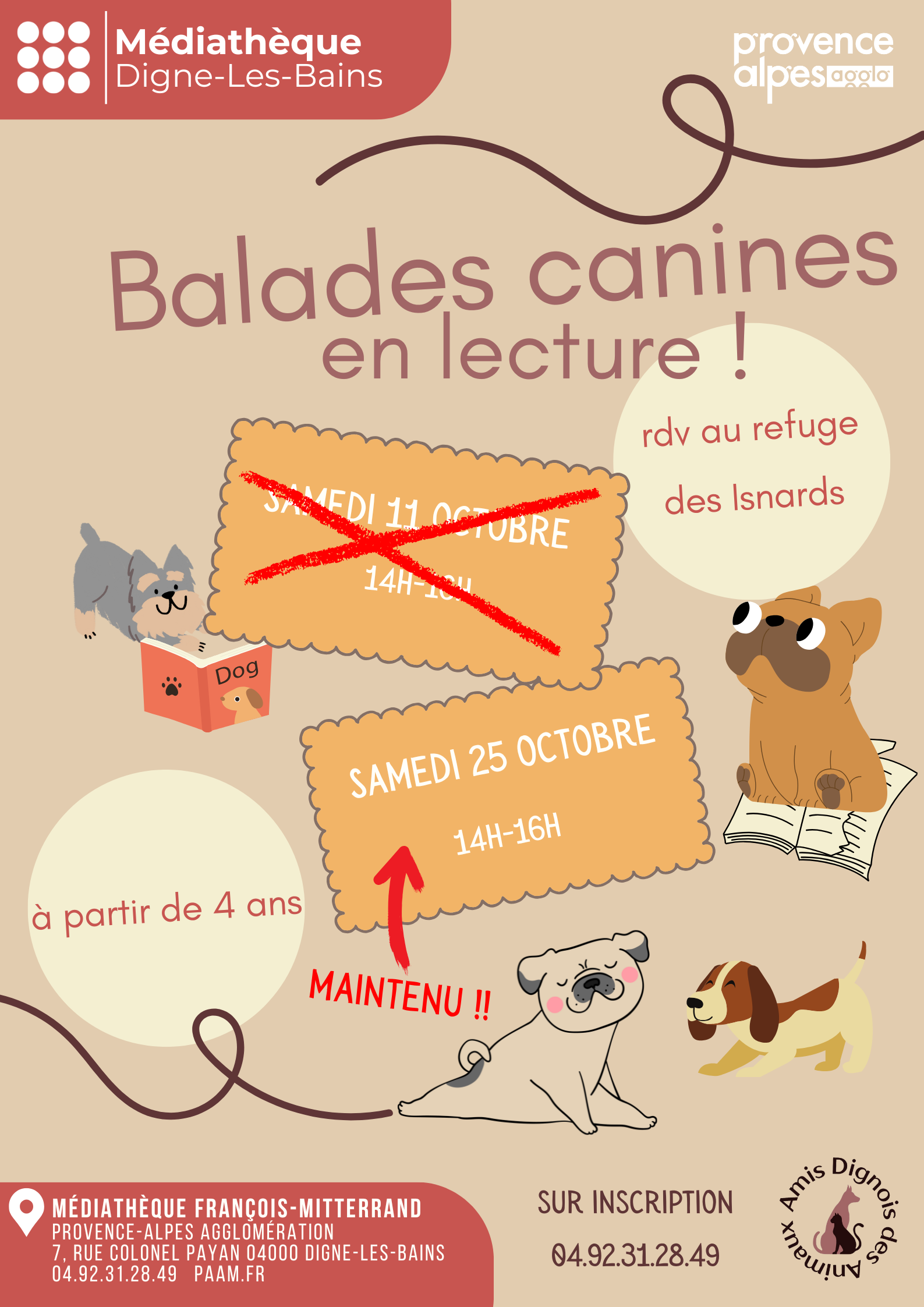 Balade canine et littraire