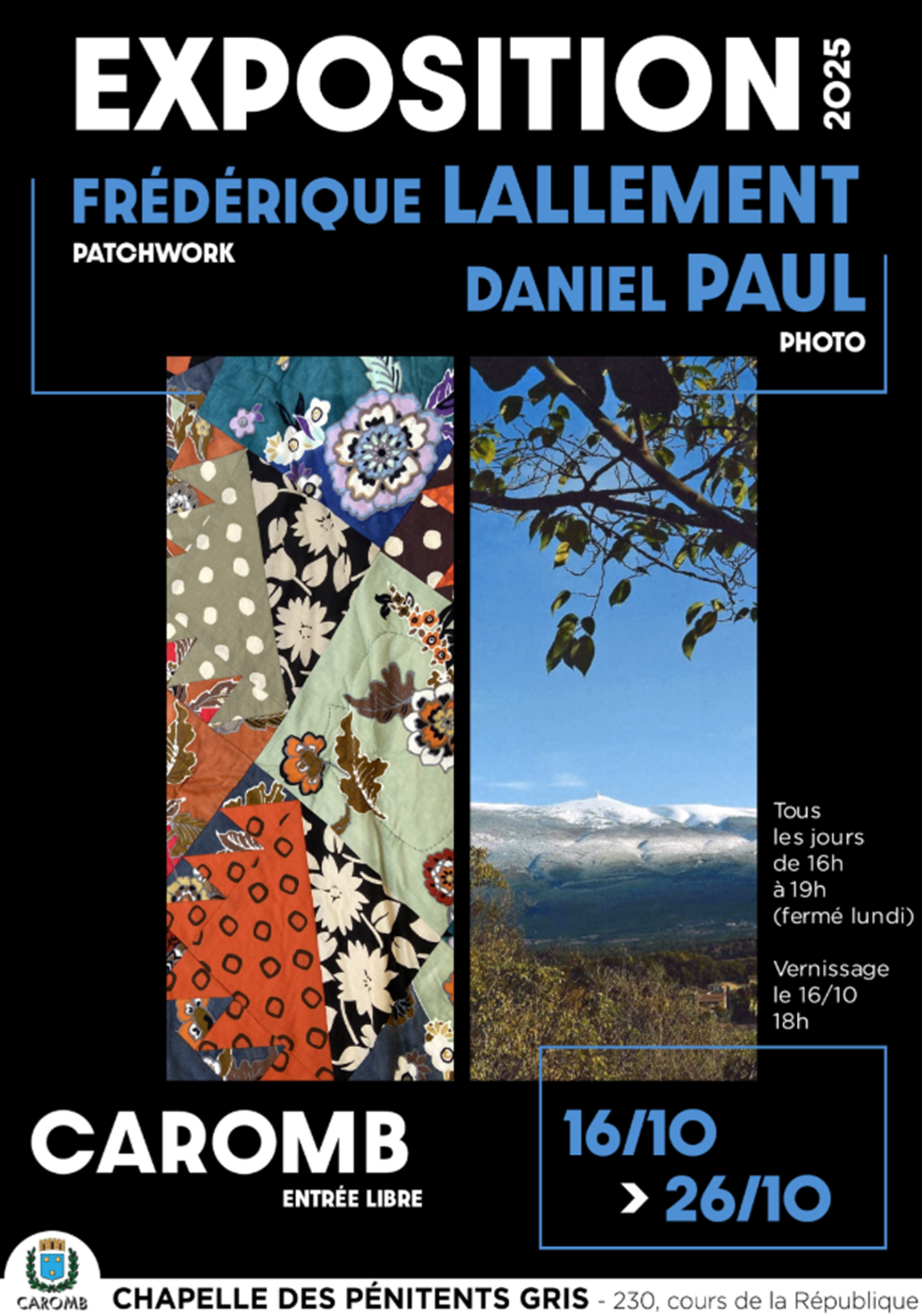 Exposition: Frdrique Lallement et Daniel Paul