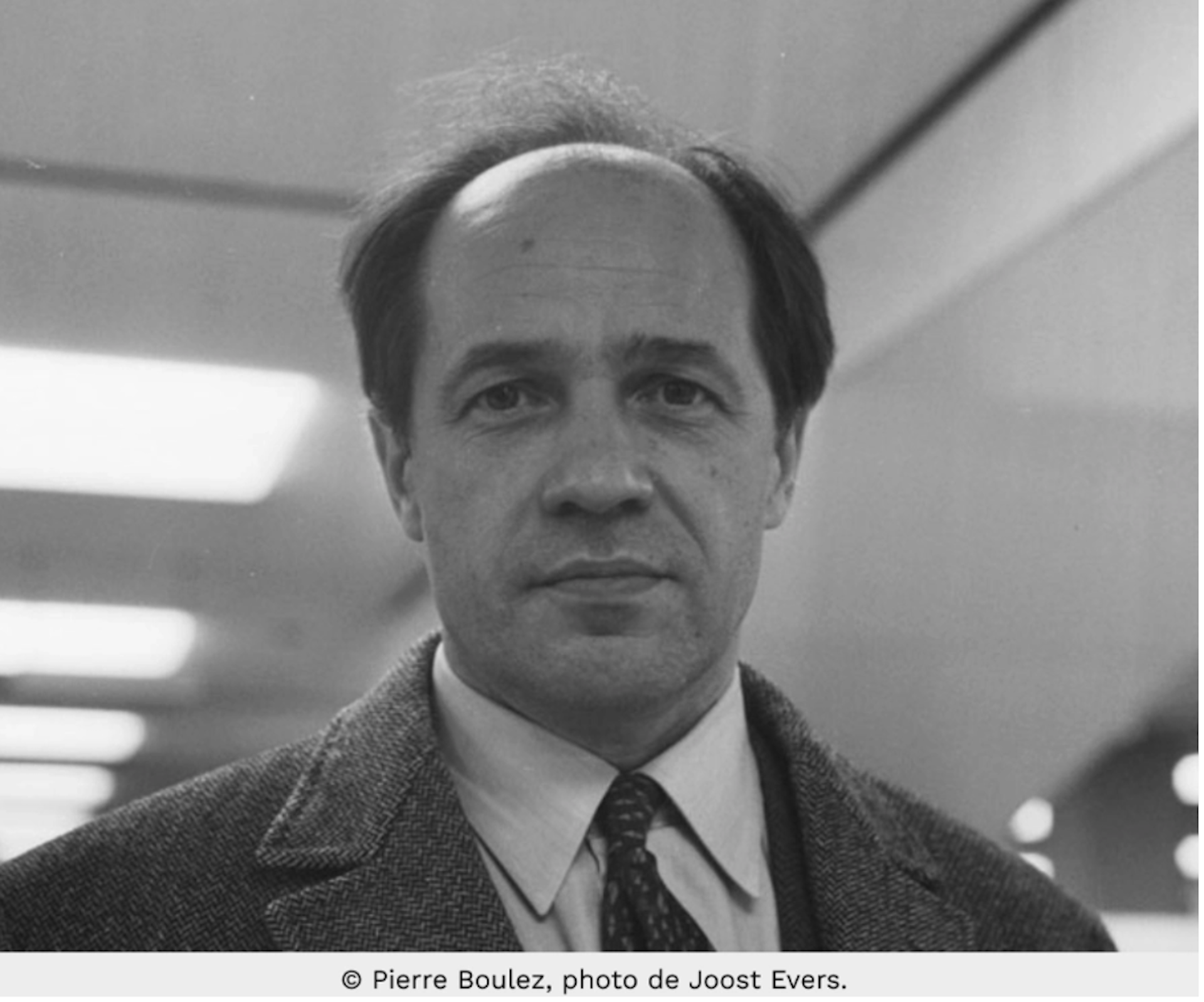 Confrence : Pierre Boulez, le compositeur et ses doubles
