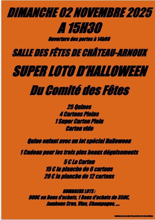 Loto d'Halloween