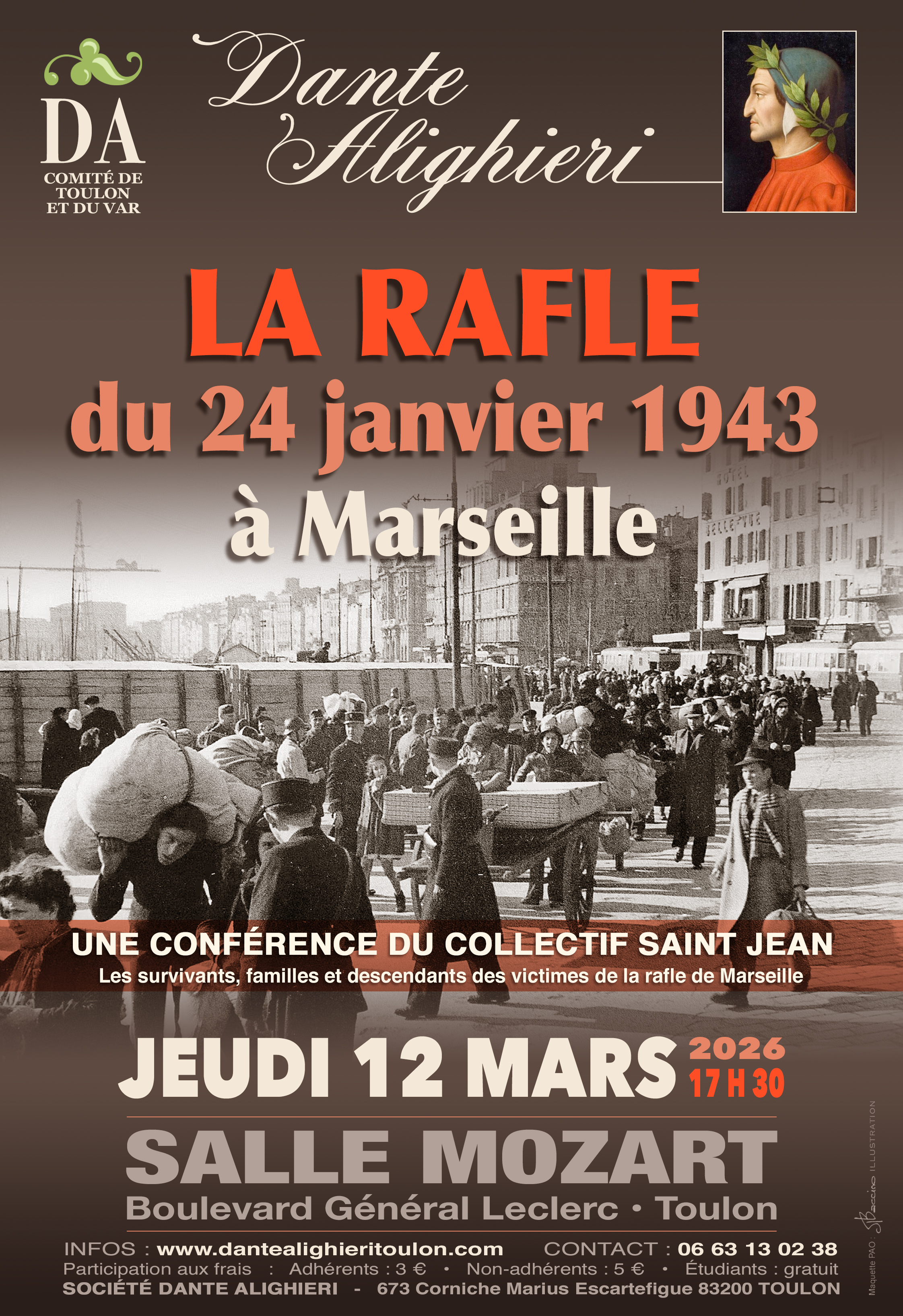 Conf�rence - La Rafle du 24 janvier 1943 � Marseille