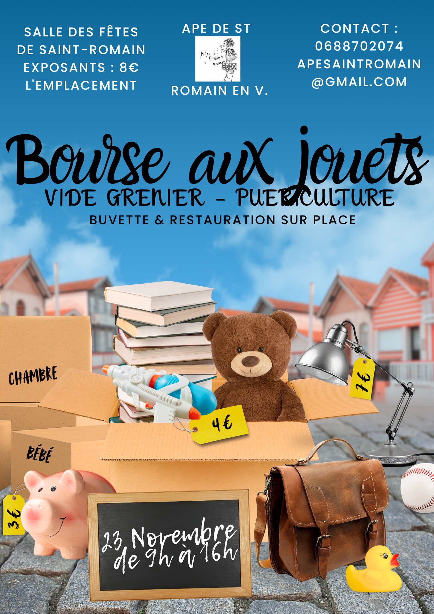 Bourse aux jouets & Vide grenier de l'APE