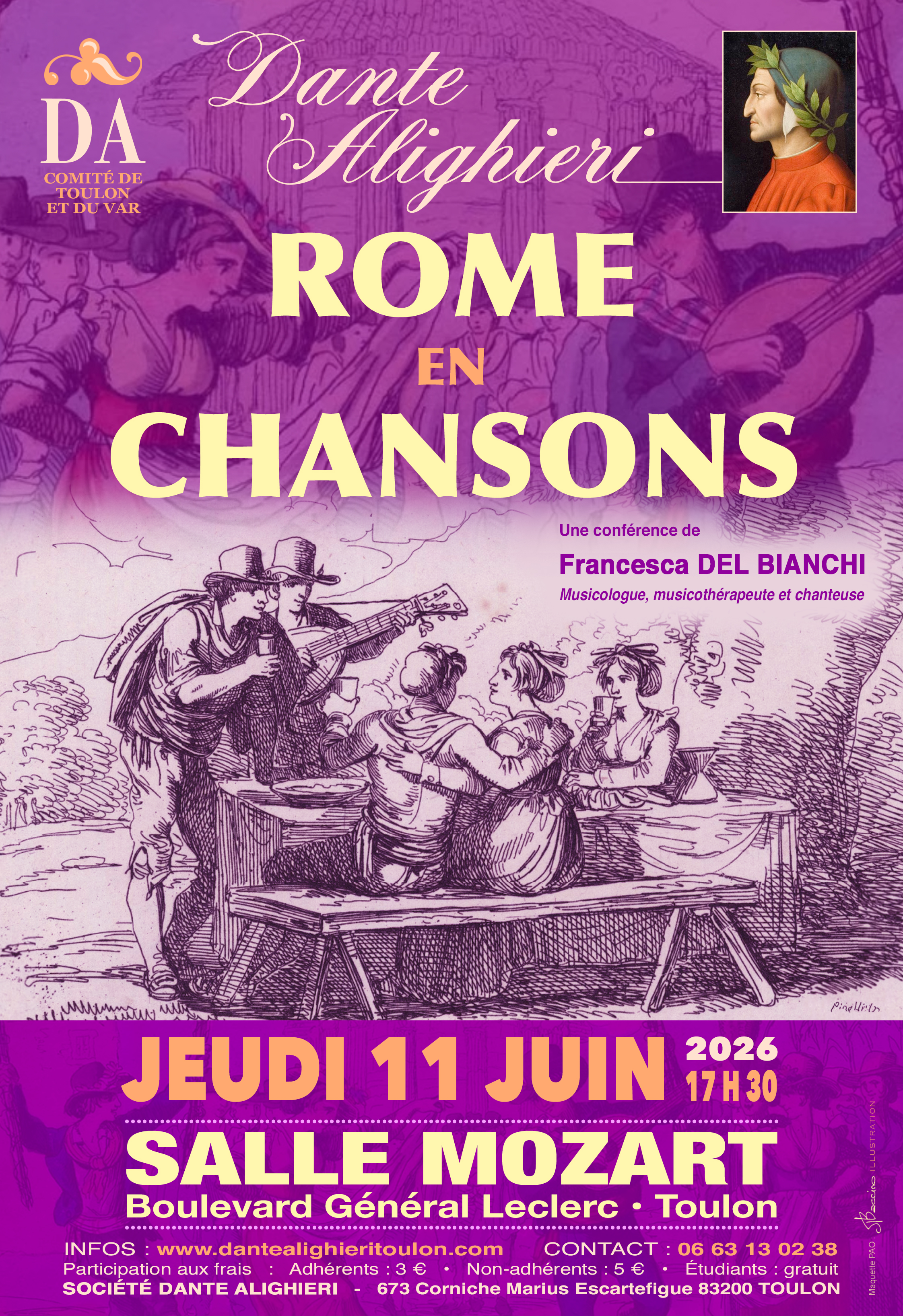 Conf�rence musicale - Rome en chansons