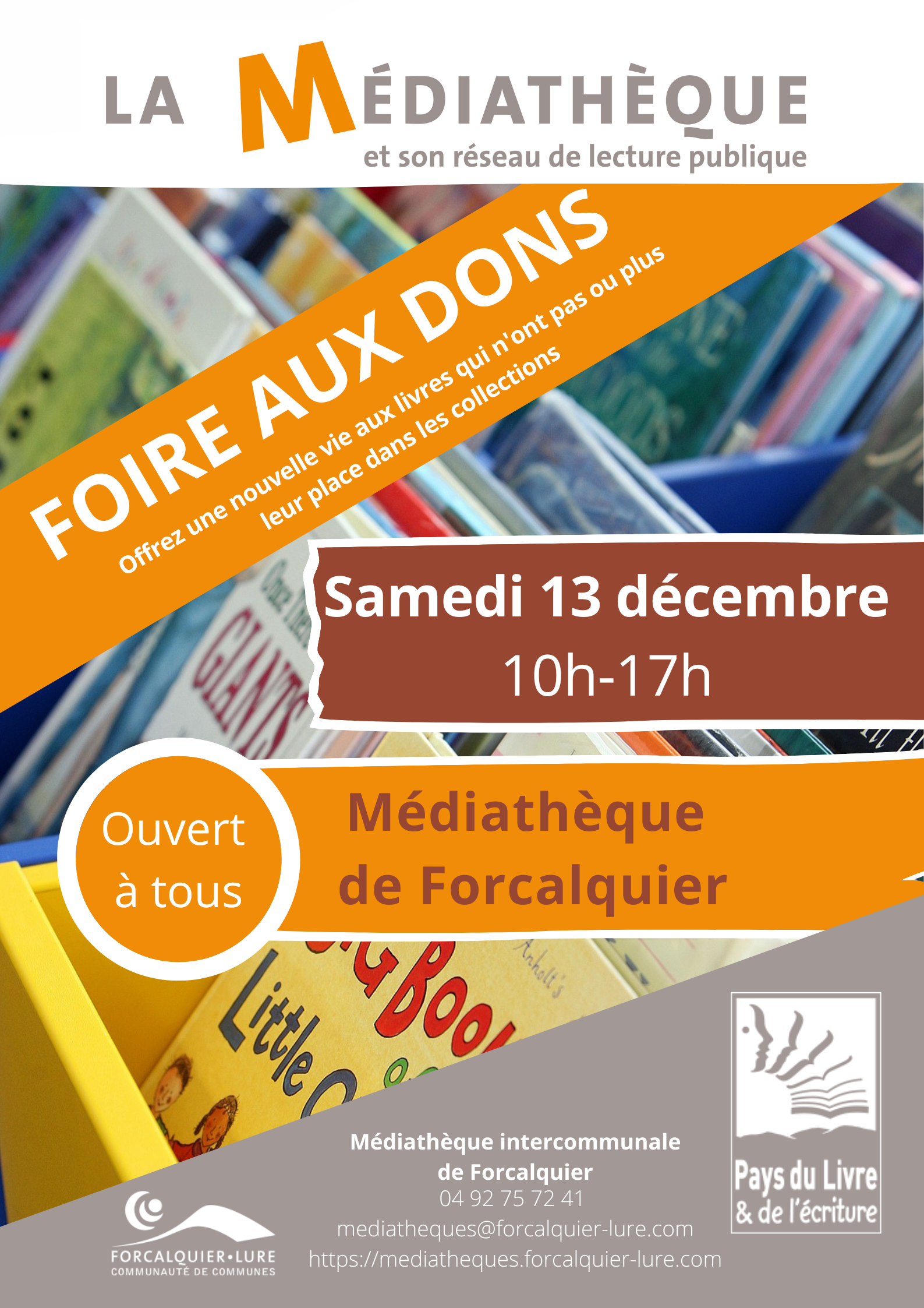 Foire aux dons !