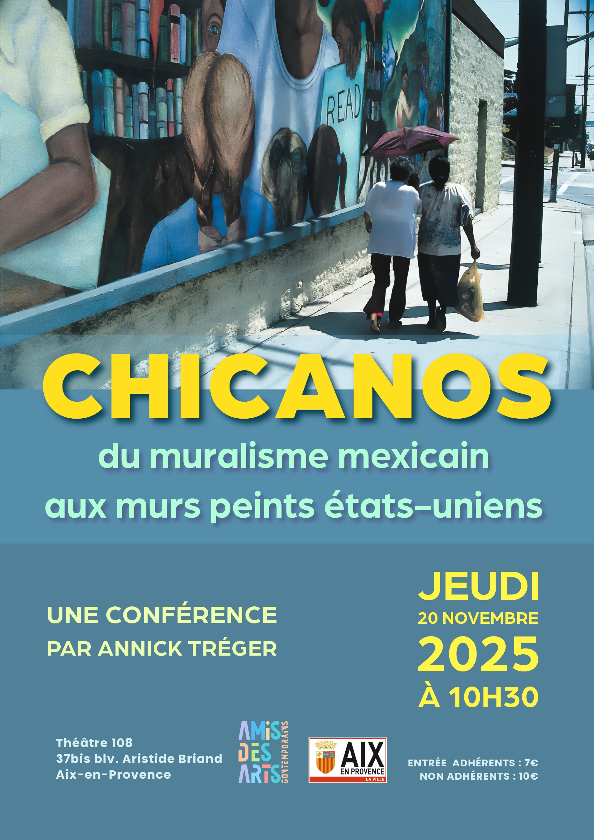 CHICANOS, du muralisme mexicain au murs peints tats-uniens