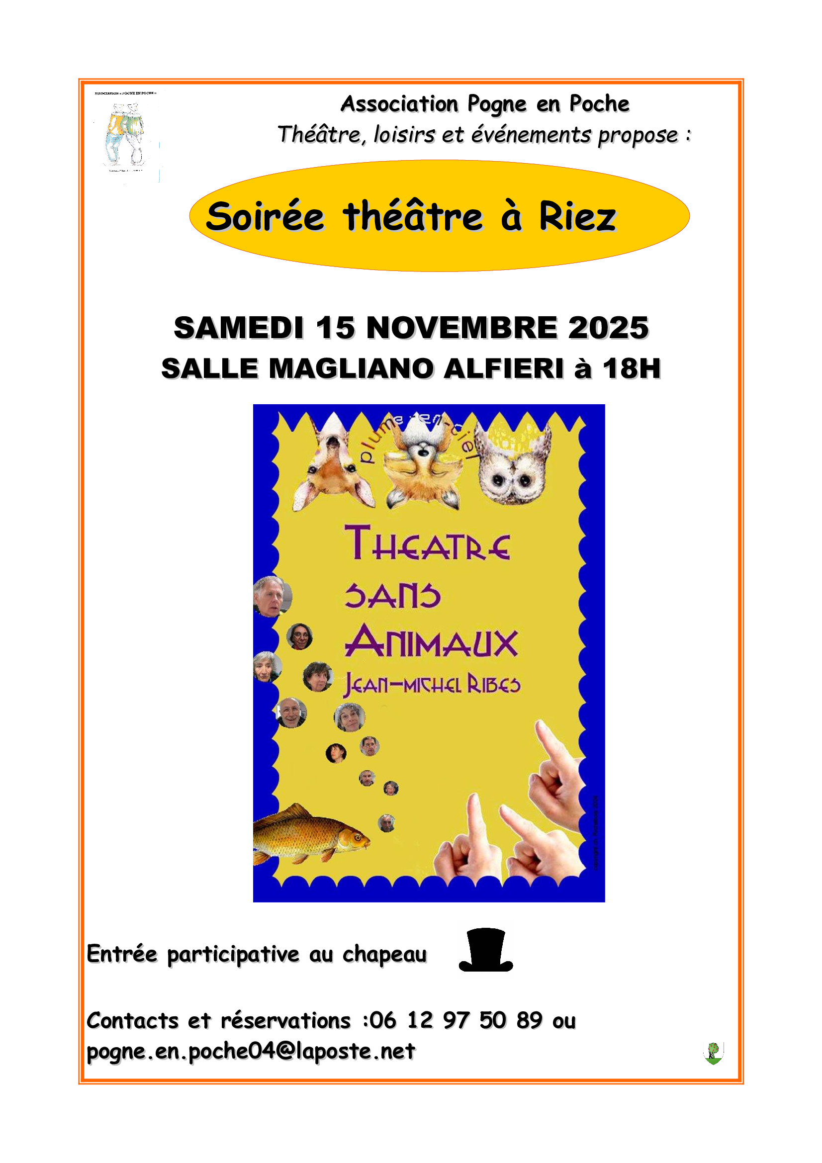Soire thtre  Riez