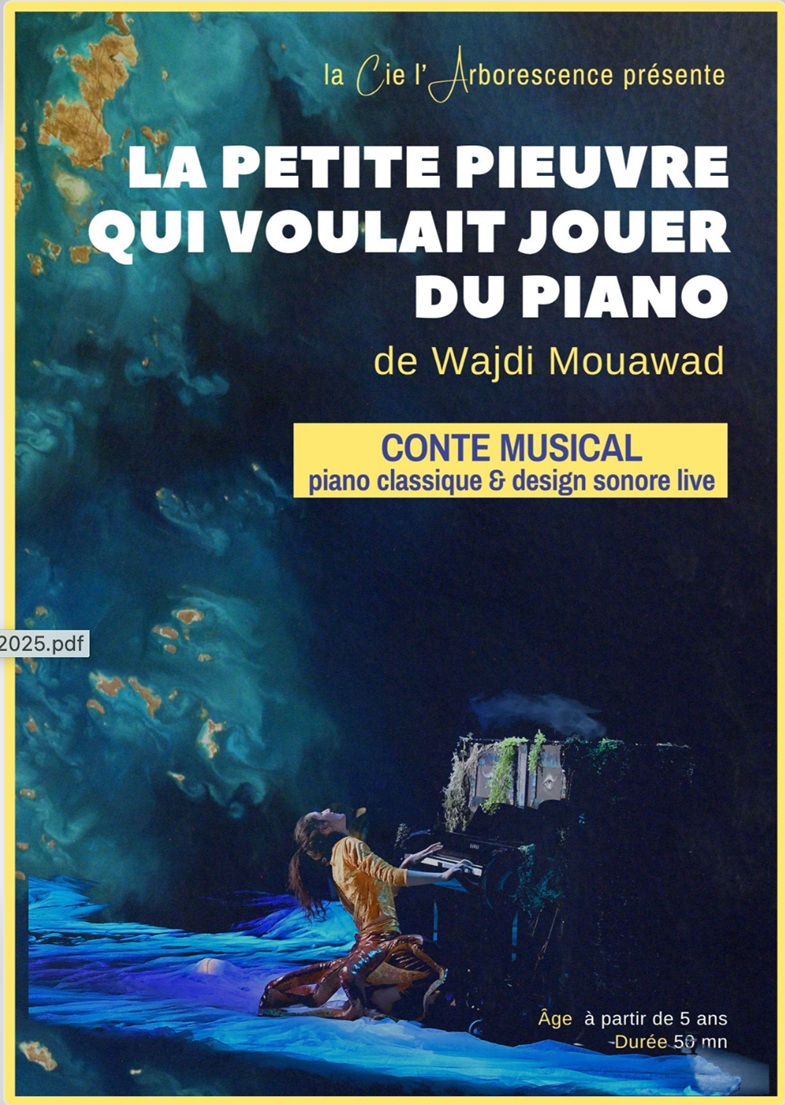 La petite pieuvre qui voulait jouer du piano