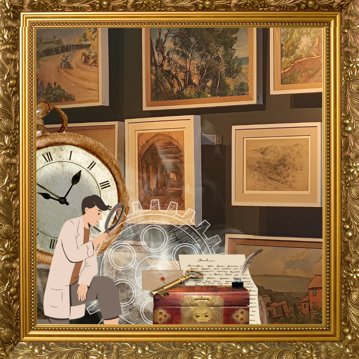 Escape game -Le vol d'un chef d'uvre !