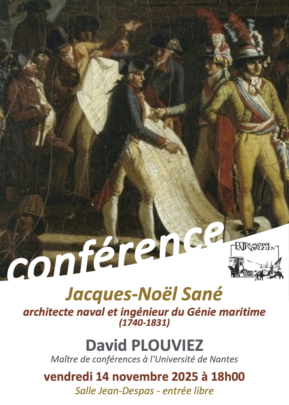 Confrence - Jacques Nol San, architecte naval