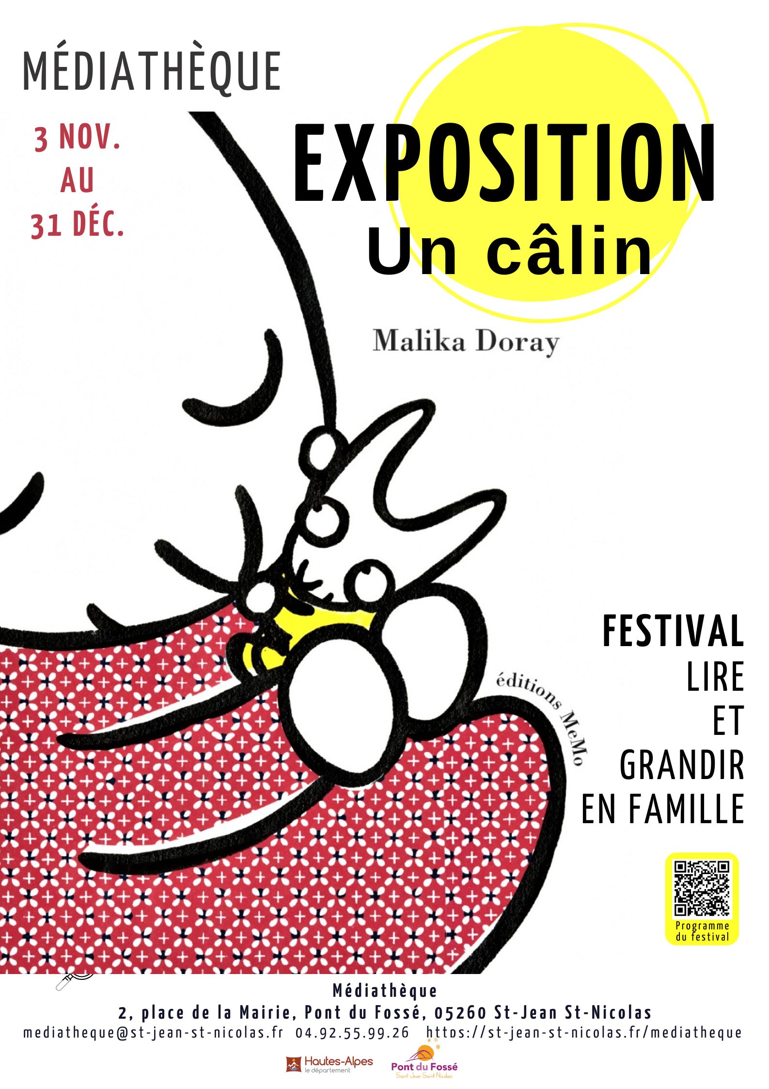 Exposition Un Clin de Malika Doray