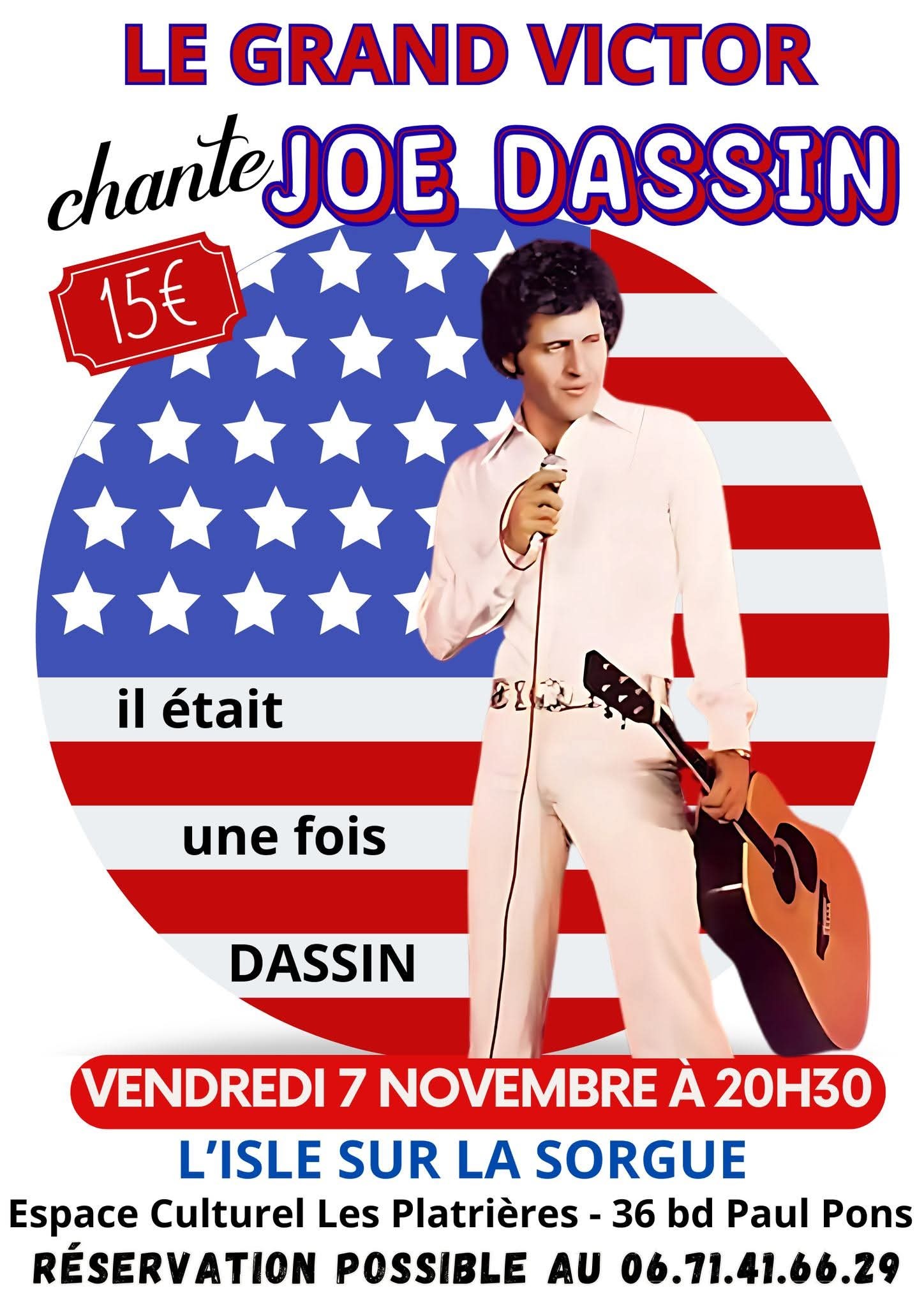 Tribute Joe Dassin - Soire made in USA