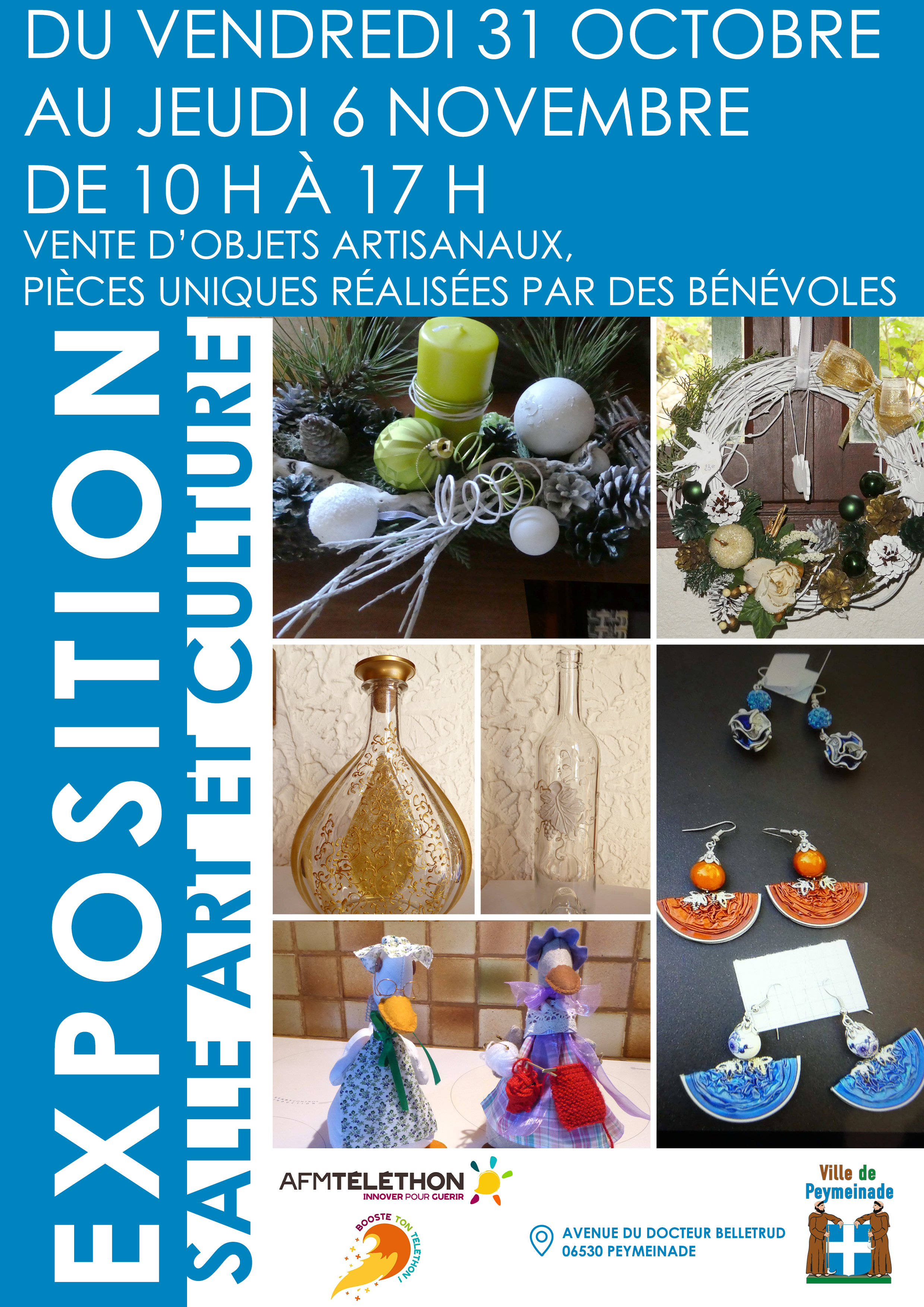 Exposition-vente d'objets artisanaux