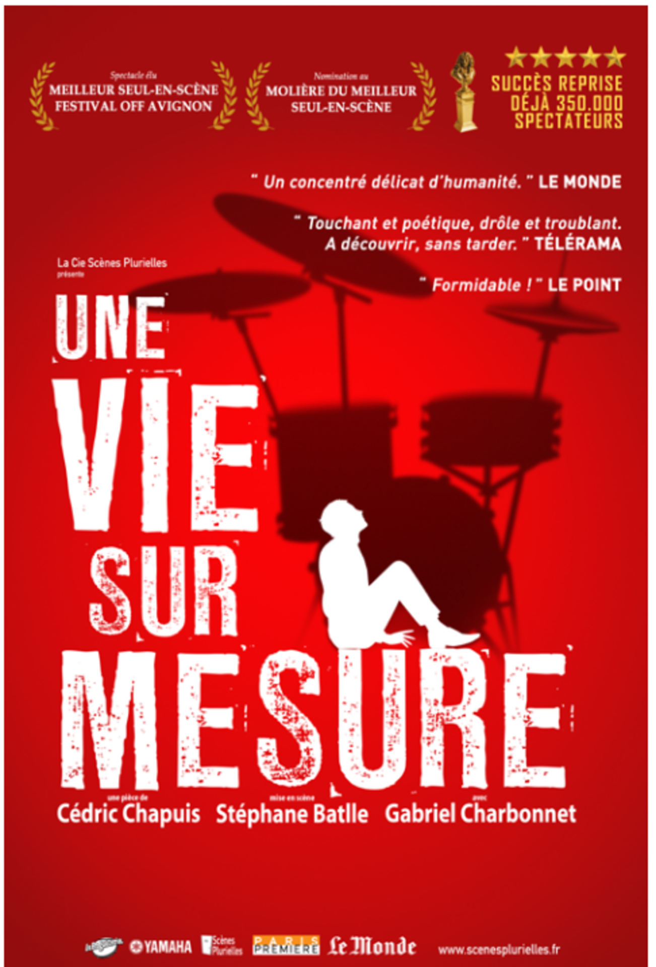 Thtre : Une vie sur Mesure - Lincroyable coup de foudre dun jeune garon pour une batterie