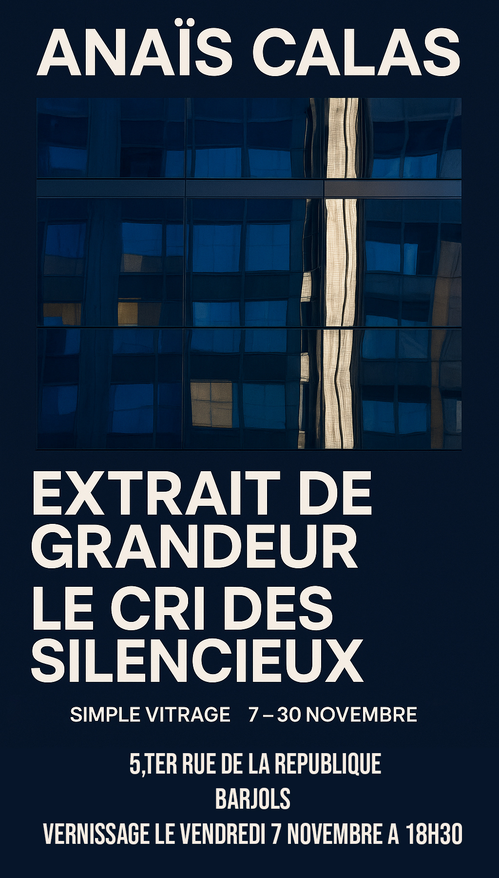 Exposition : Extrait de grandeur, le cri des silencieux - photographies