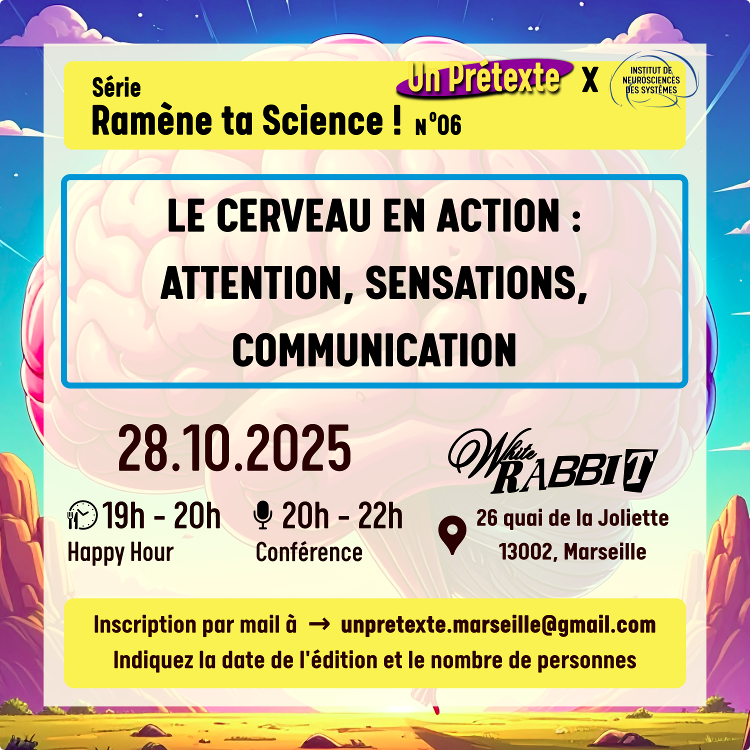 Le Cerveau en Action : attention, sensations, communication