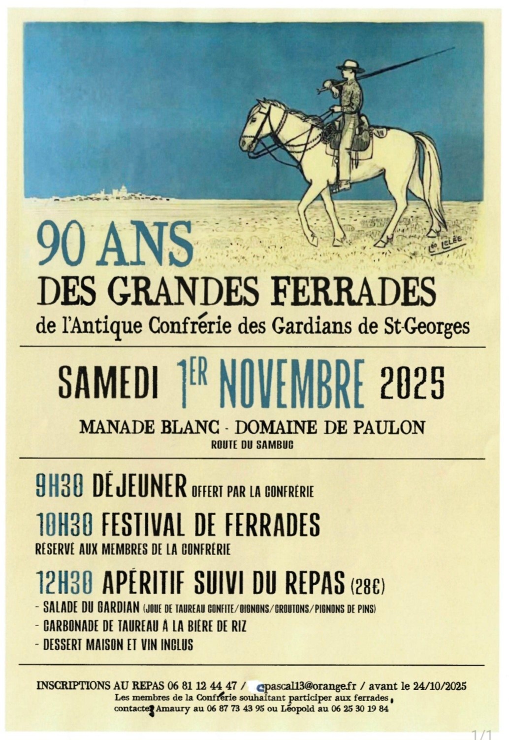 90 ans de grandes ferrades