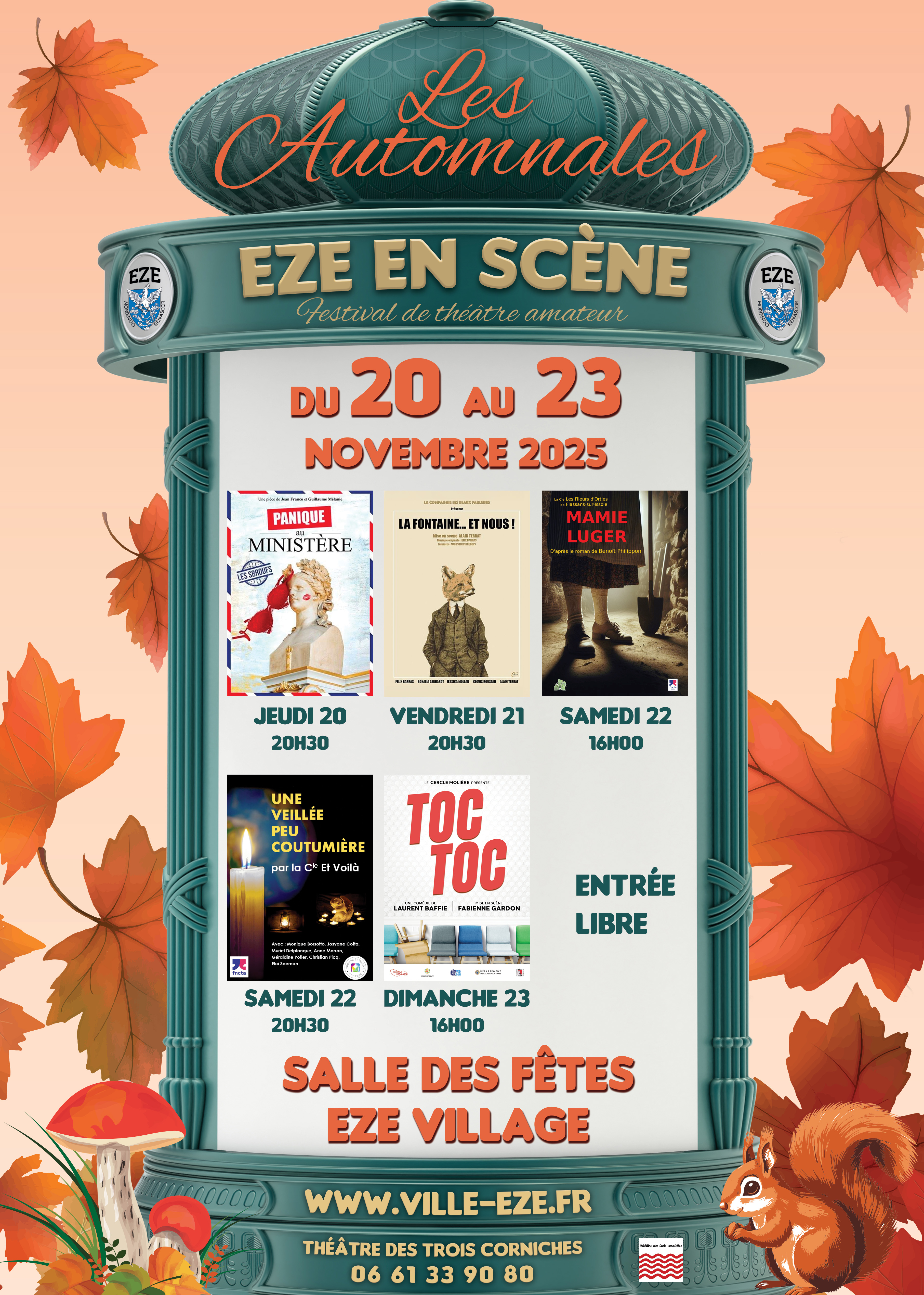 Eze en scnes - Les automnales
