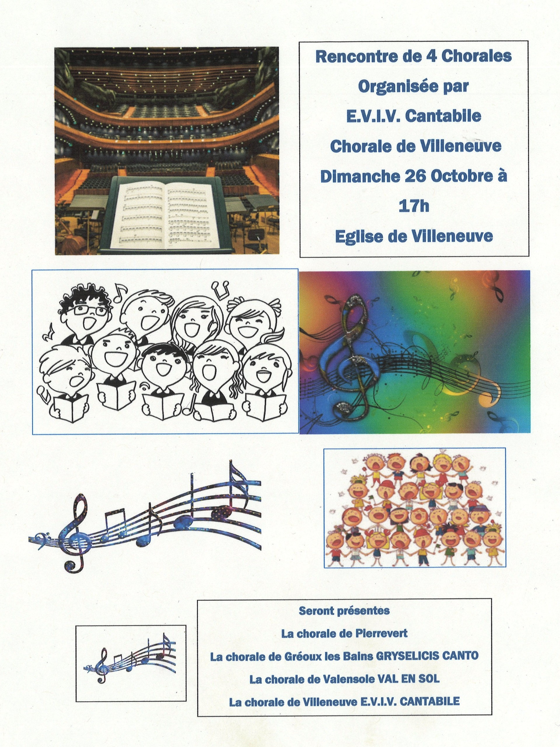 Rencontre de chorales