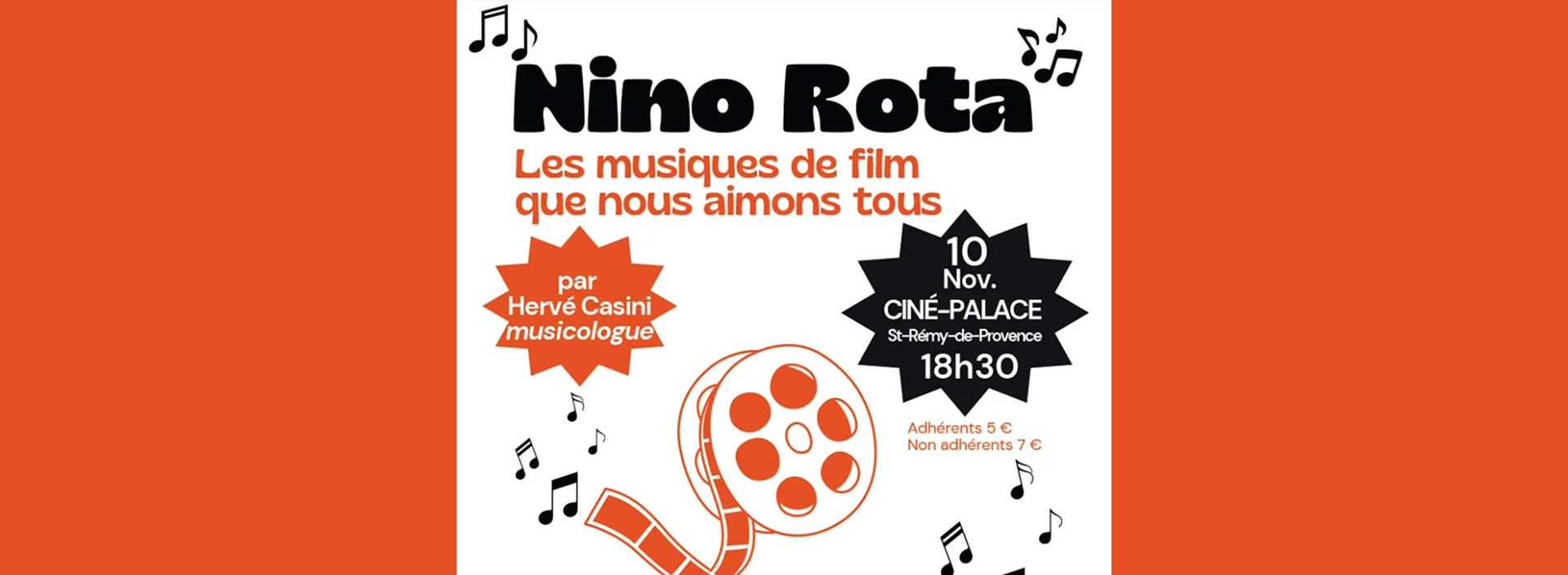 Confrence : Nino Rota  Saint-Rmy-de-Provence