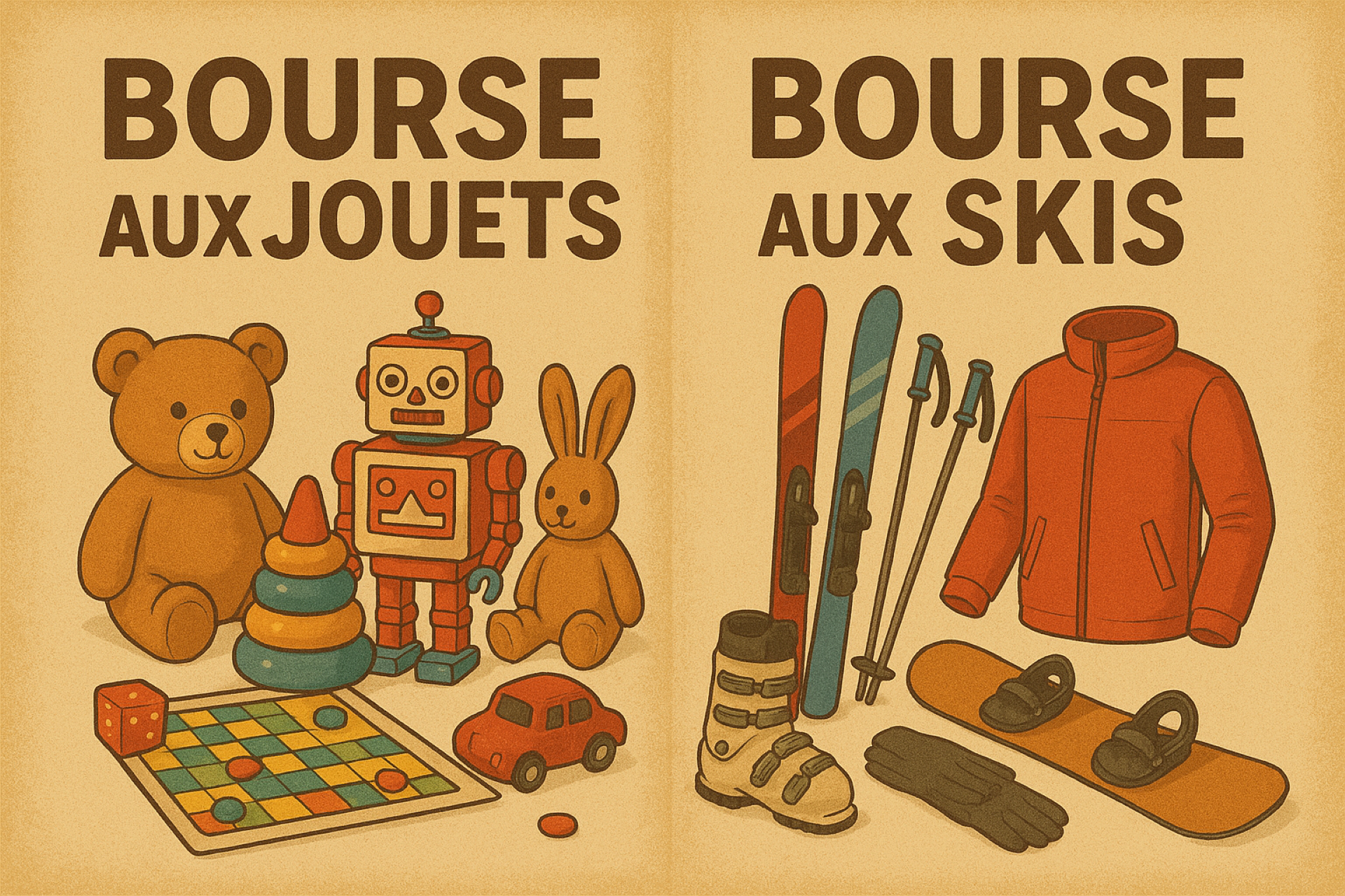 Bourse aux jouets - Bourse aux skis - Vide-greniers du Handball Club Valras (HBCV)