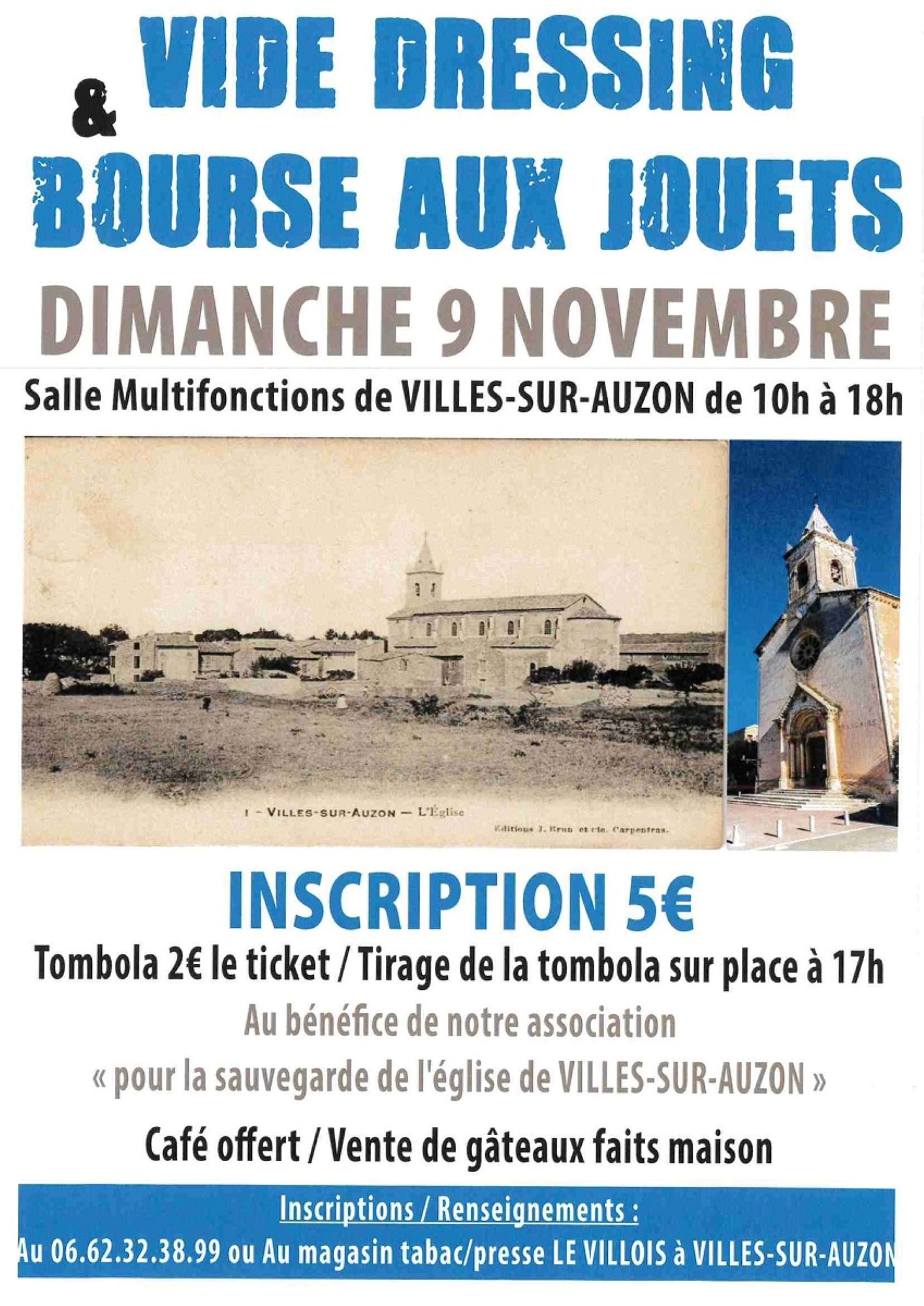 Vide-dressing et bourse aux jouets