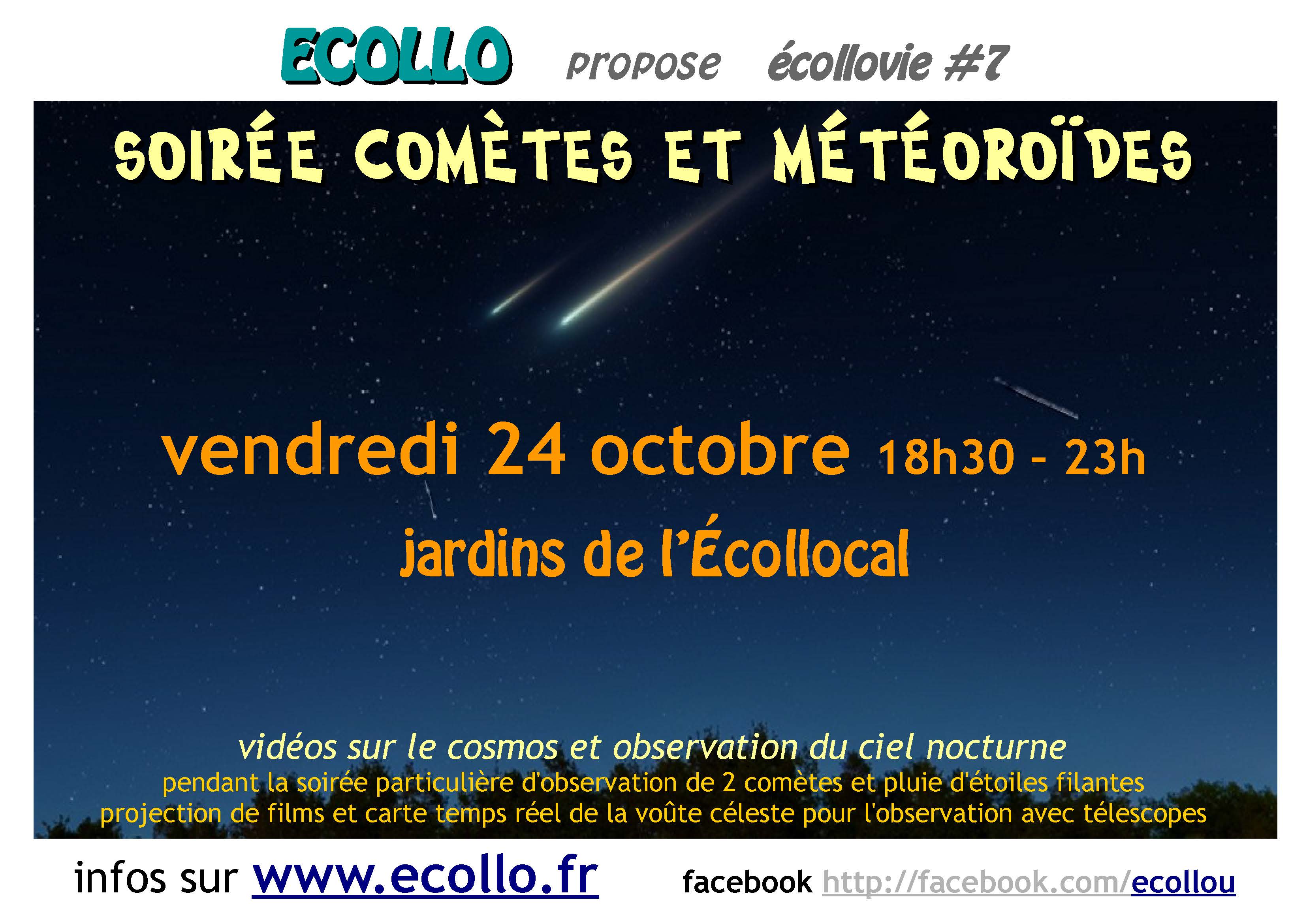 Soire comtes & mtorodes par Ecollovie