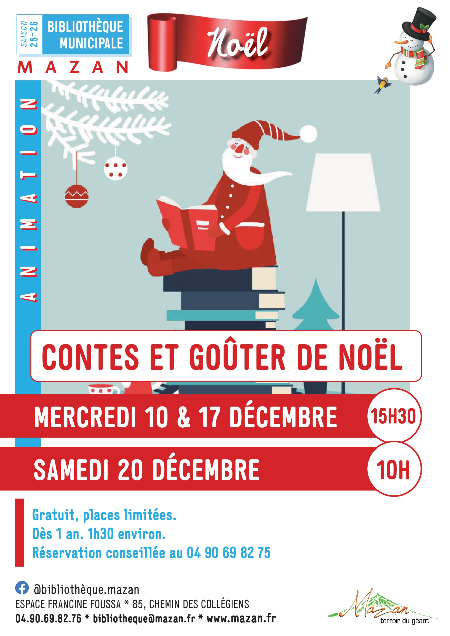 Contes de Nol pour les tout-petits et goter