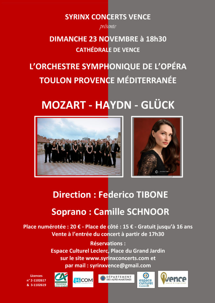 Syrinx Concert : l'Orchestre Symphonique de l'Opra de Toulon