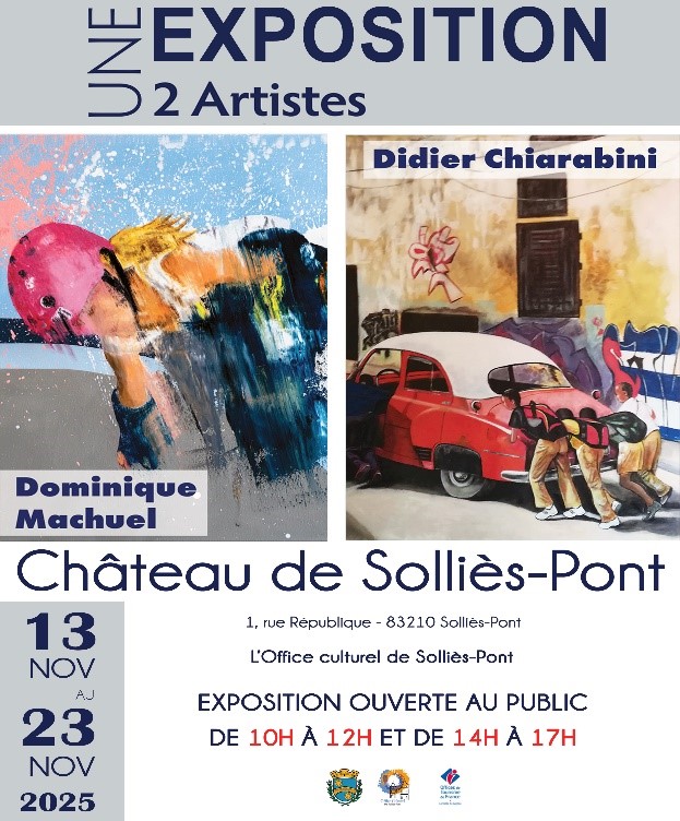 Une exposition, 2 artistes