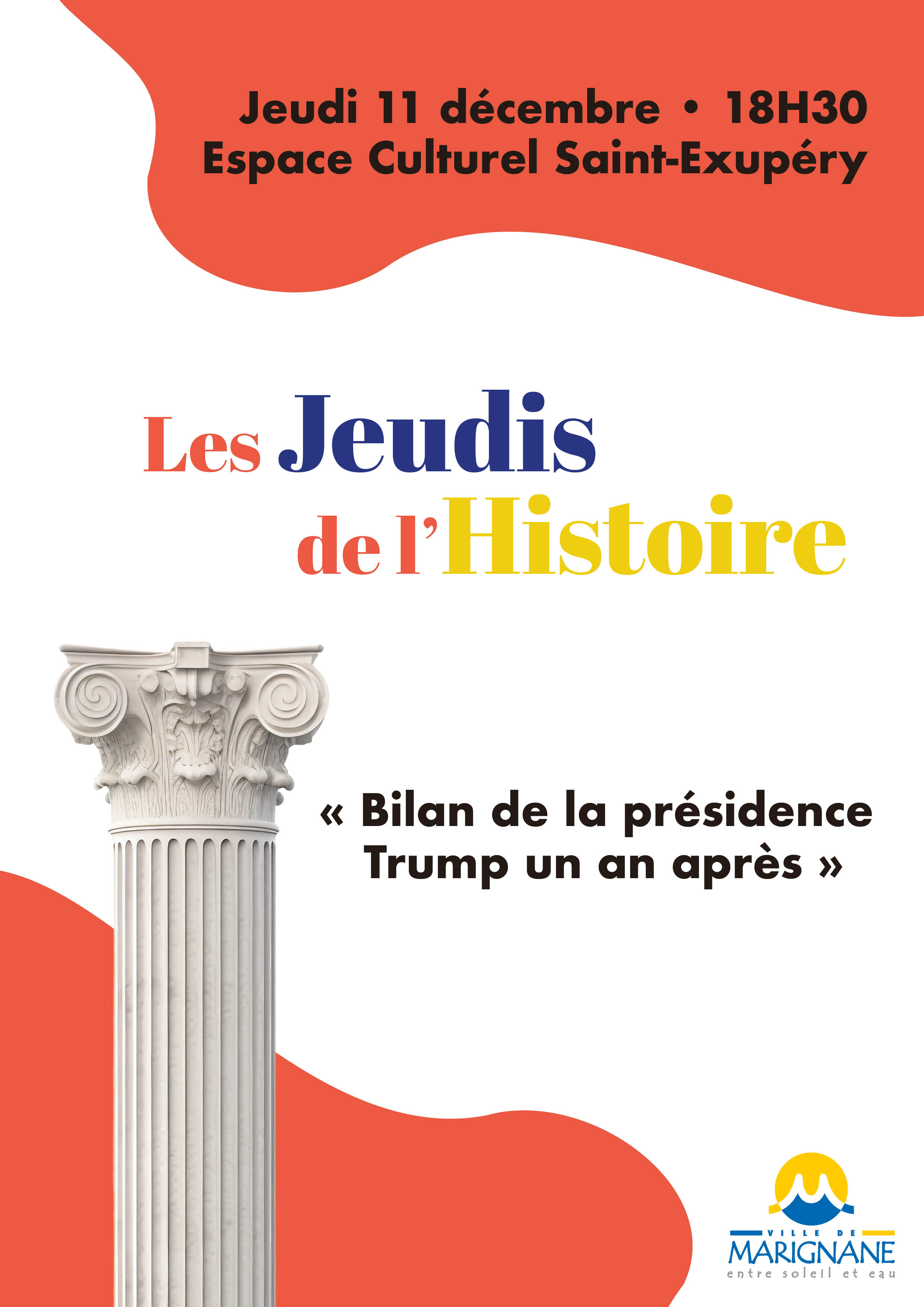 Les jeudis de l'histoire : Bilan de la prsidence de Trump un an aprs