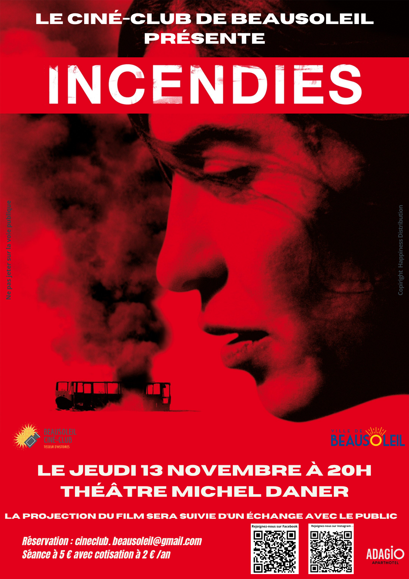 Cin-club Incendies
