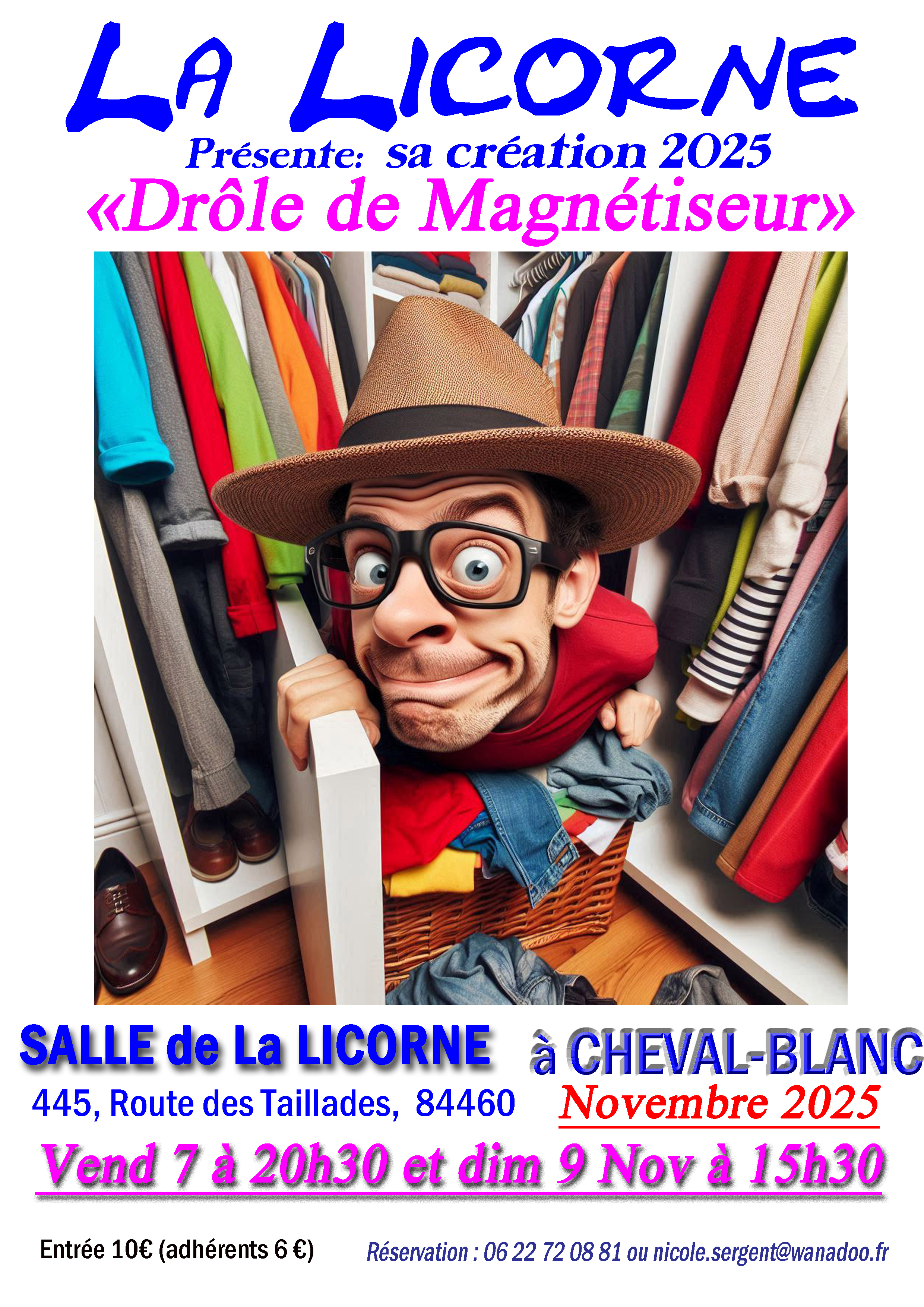 Drle de magntiseur - Thtre