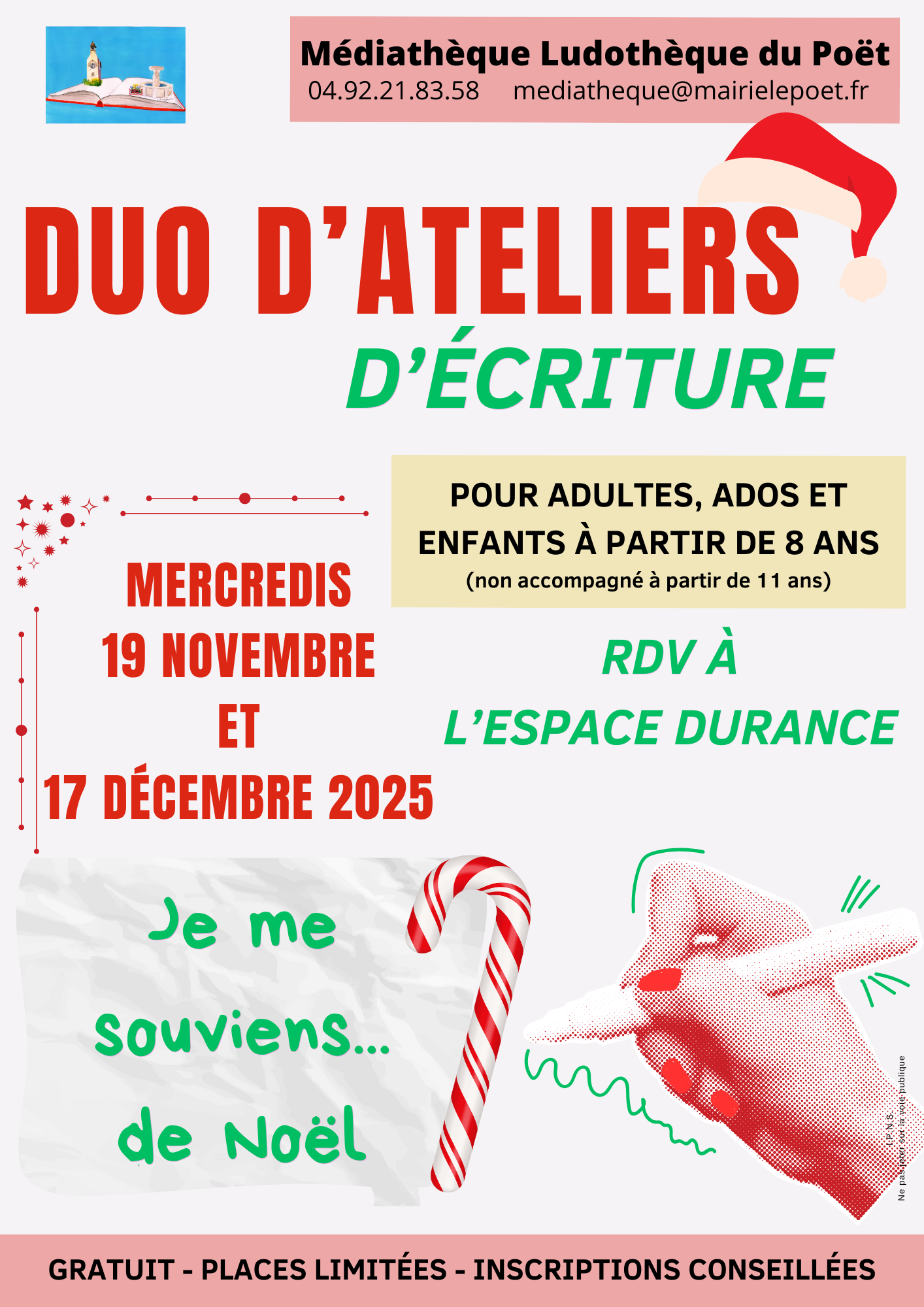 Duo d'ateliers d'criture