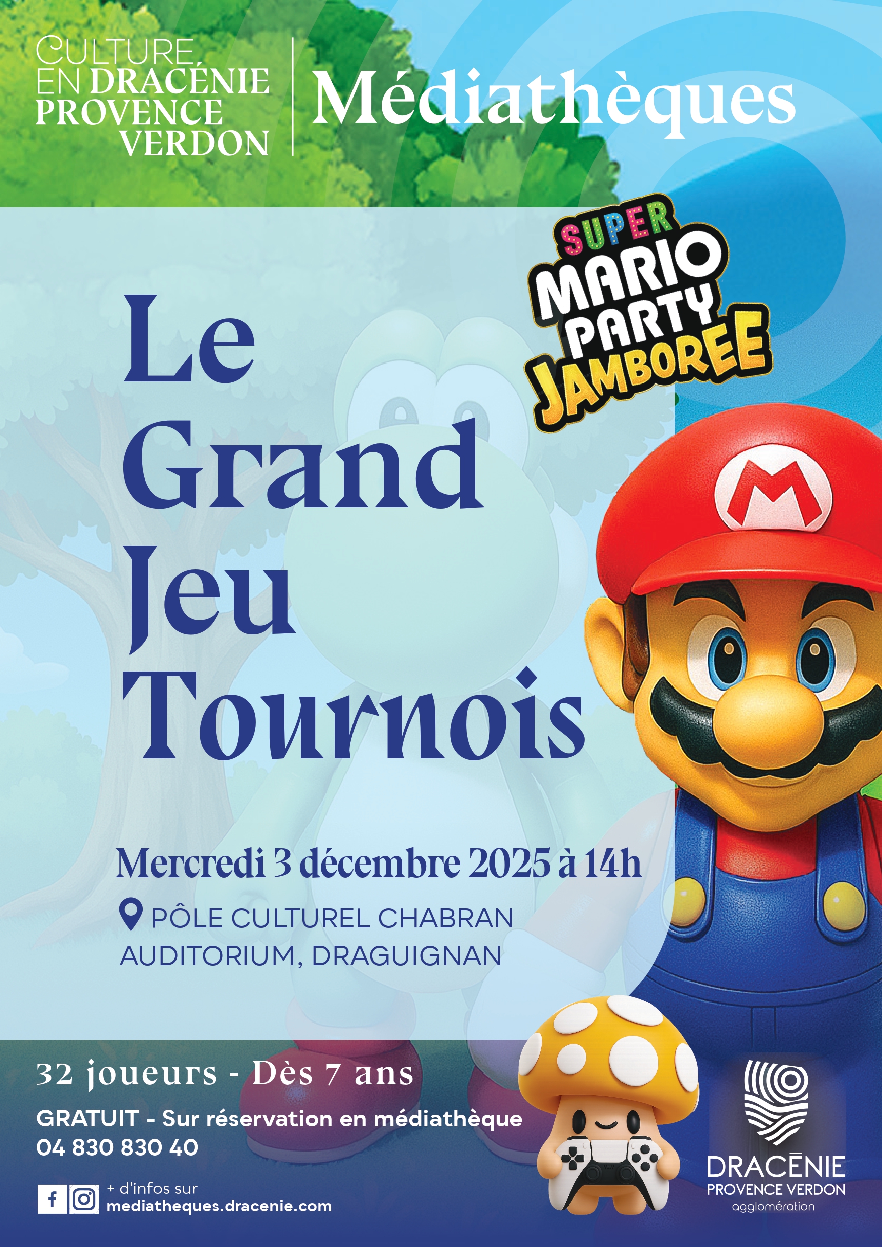 Le grand jeu - Tournois Super Mario Party