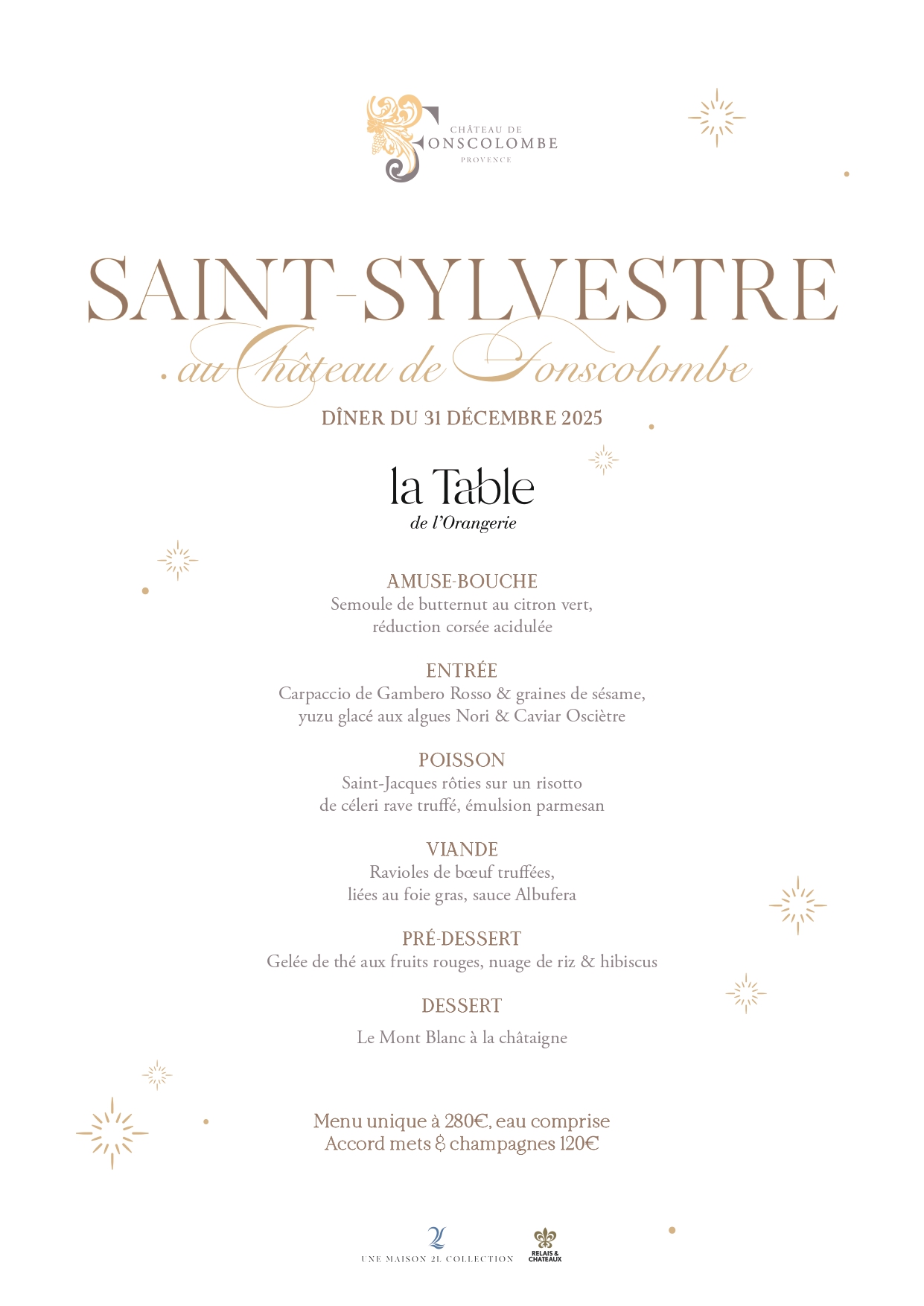 Saint-Sylvestre au Chteau de Fonscolombe