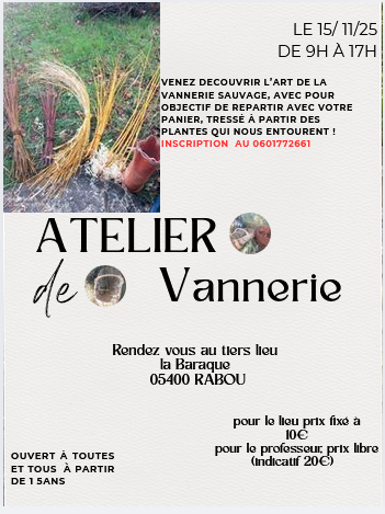 Journes cratives et de dcouverte de la vannerie et de la sculpture sur bois