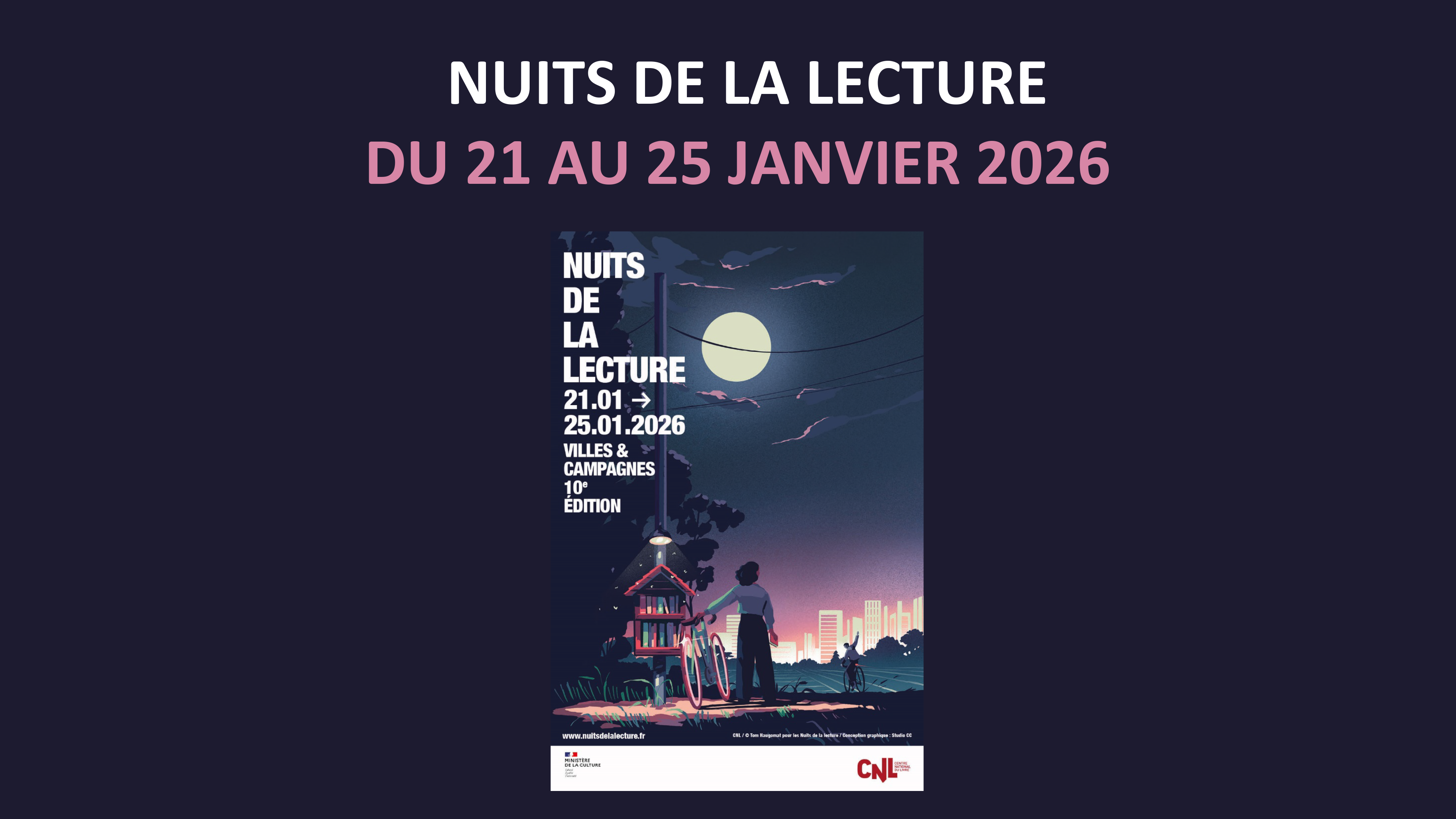 Les Nuits de la lecture