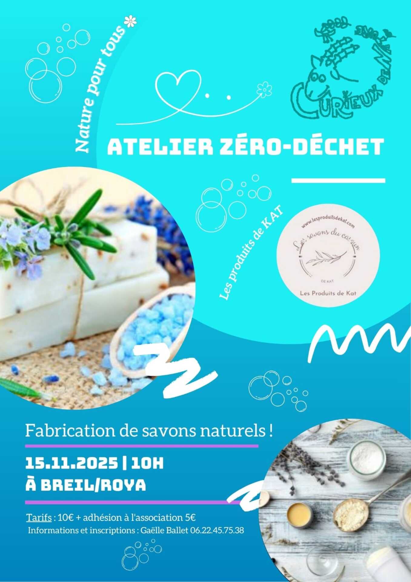 Atelier zro dchet : fabrication de savons naturels