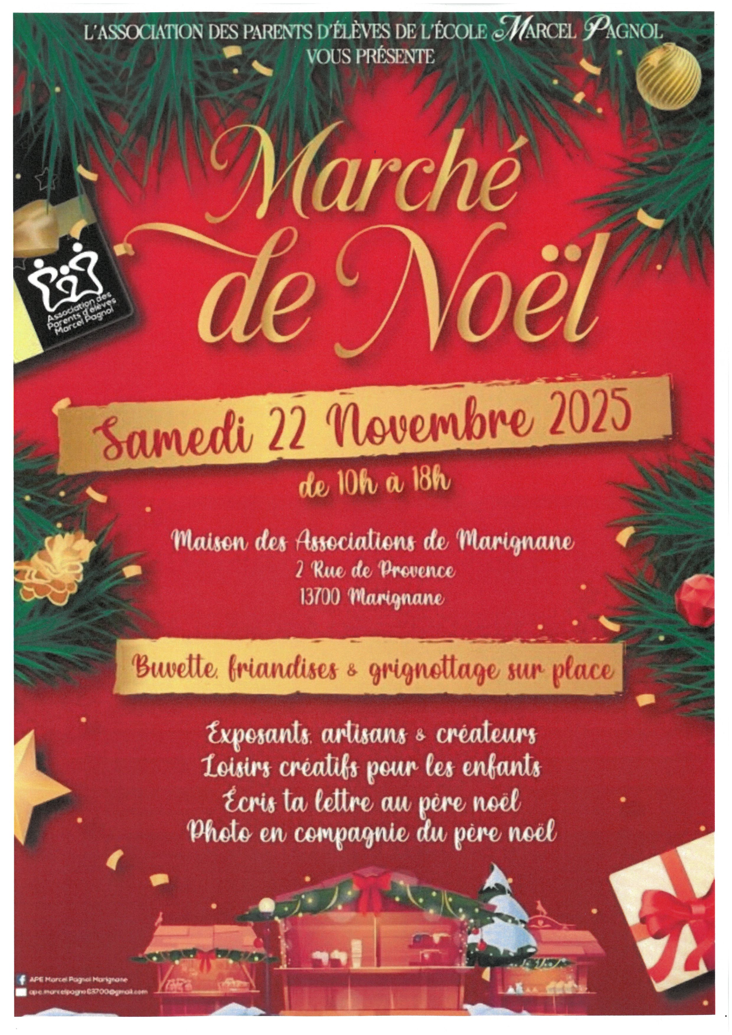 March de Nol  la Maison des associations de Marignane