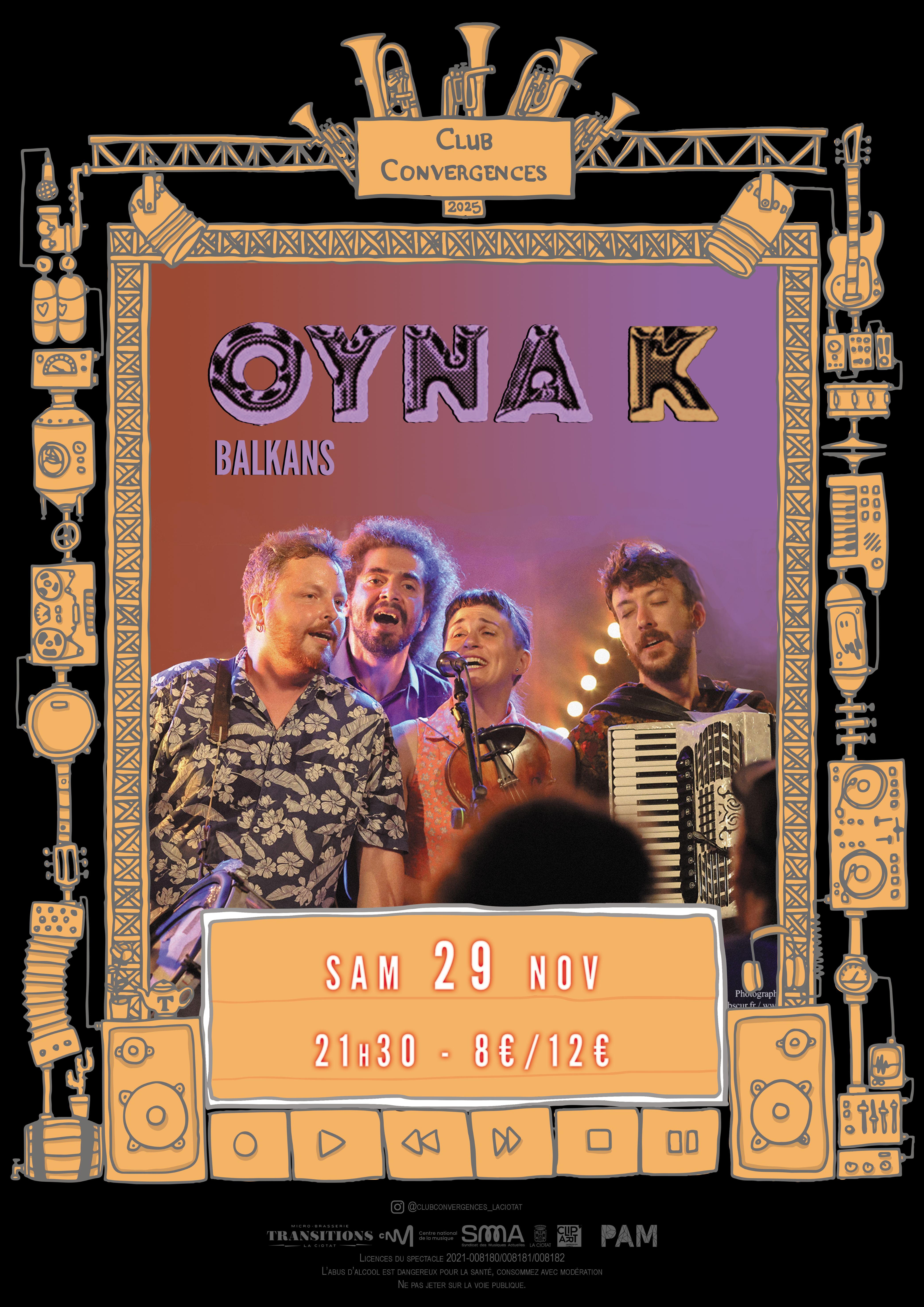 Concert Oyna K - Balkans