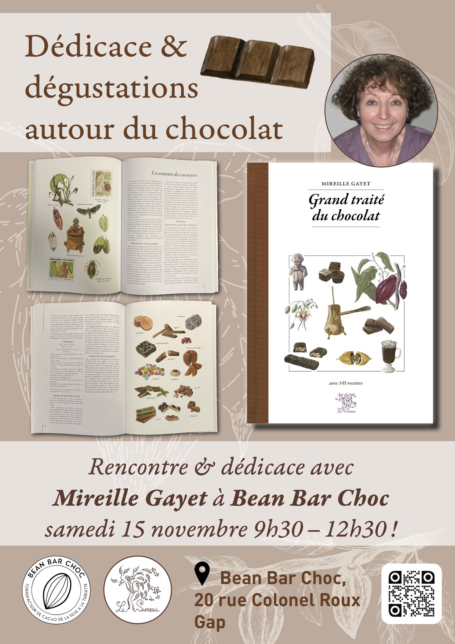 Ddicace & dgustations autour du chocolat
