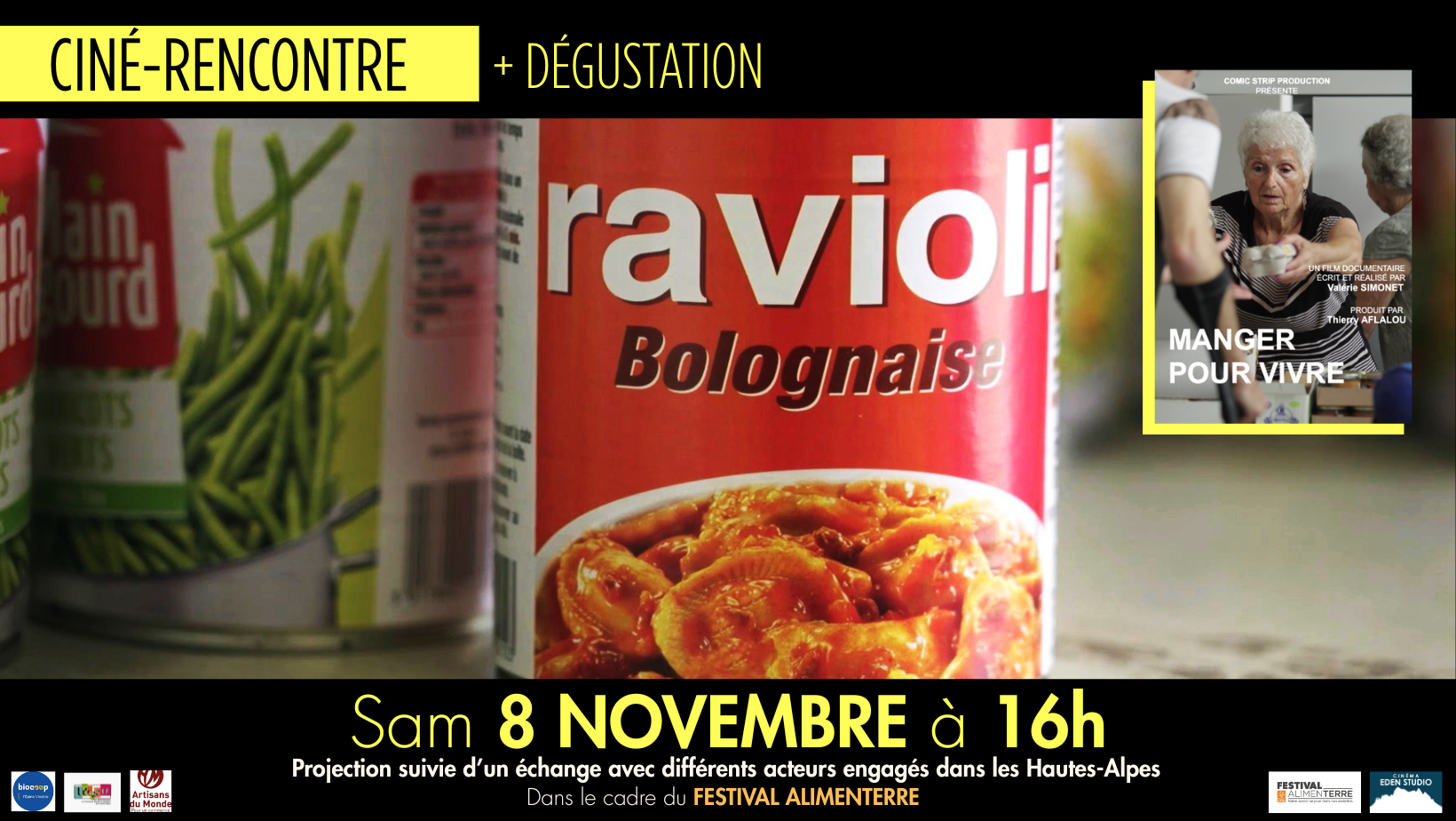 Cin-rencontre / dgustation - Cinma Eden