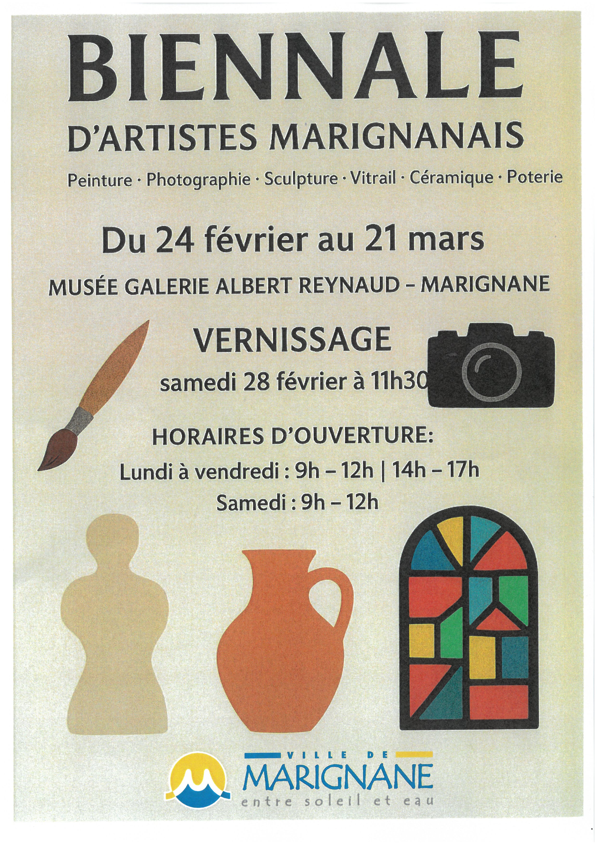 Exposition : Biennale d'artistes marignanais