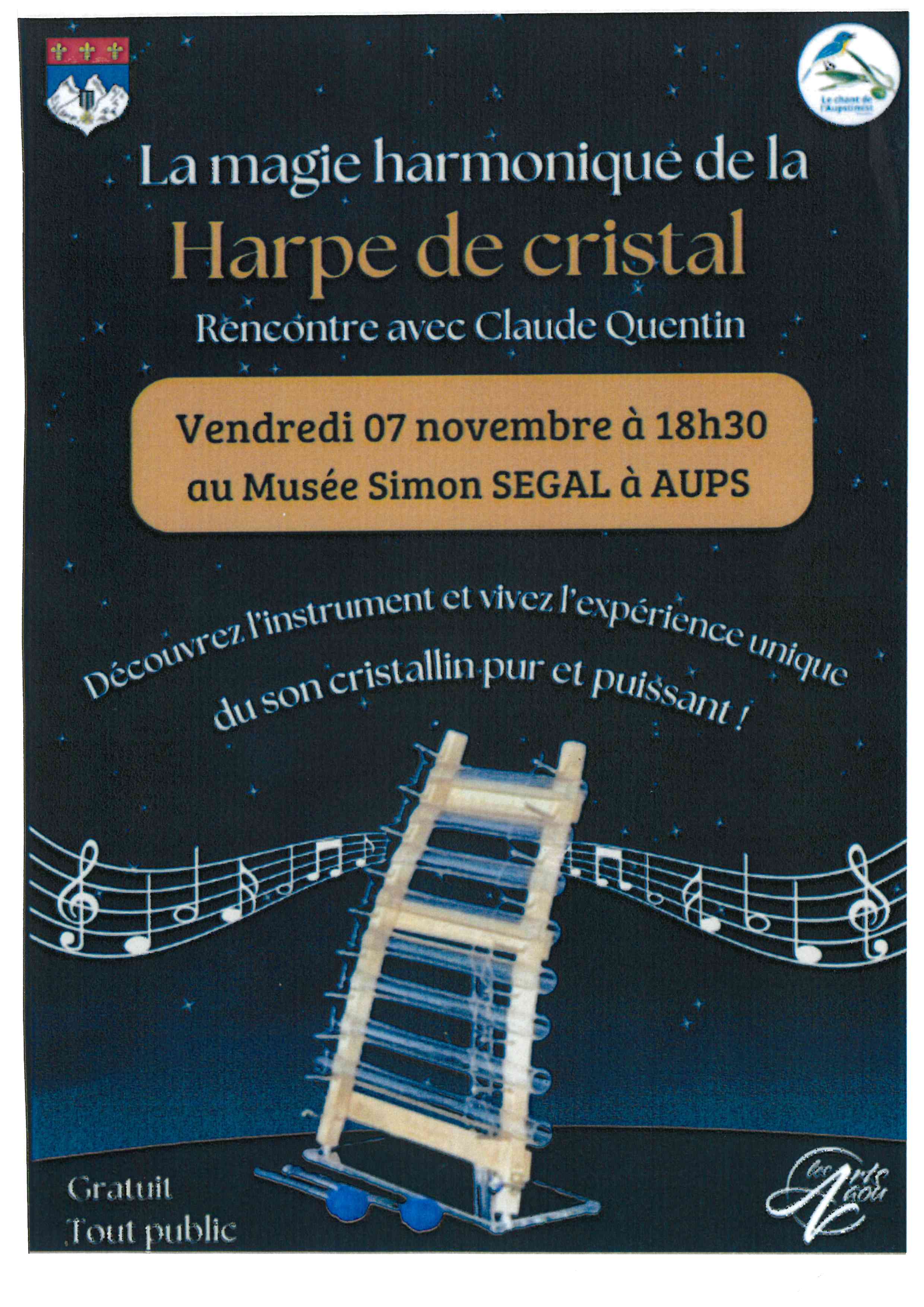 Concert Harpe de cristal