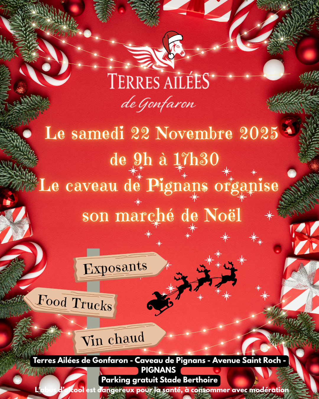 March de Nol de Terres Ailes au caveau de Pignans