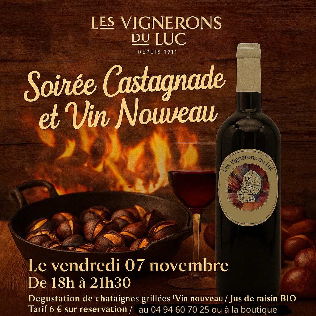Soire Castagnade et Vin nouveau