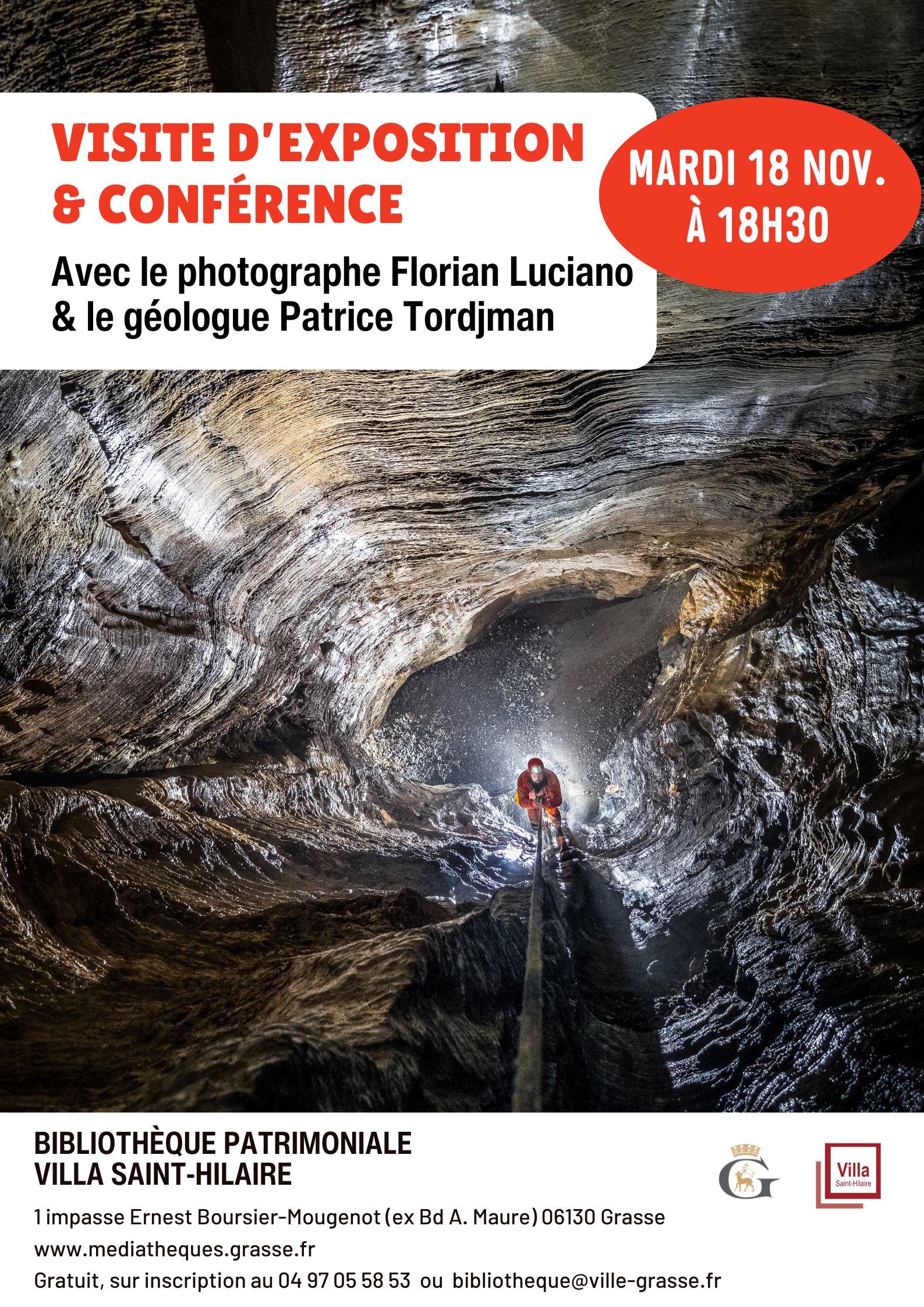 Visite dexposition et confrence gologie