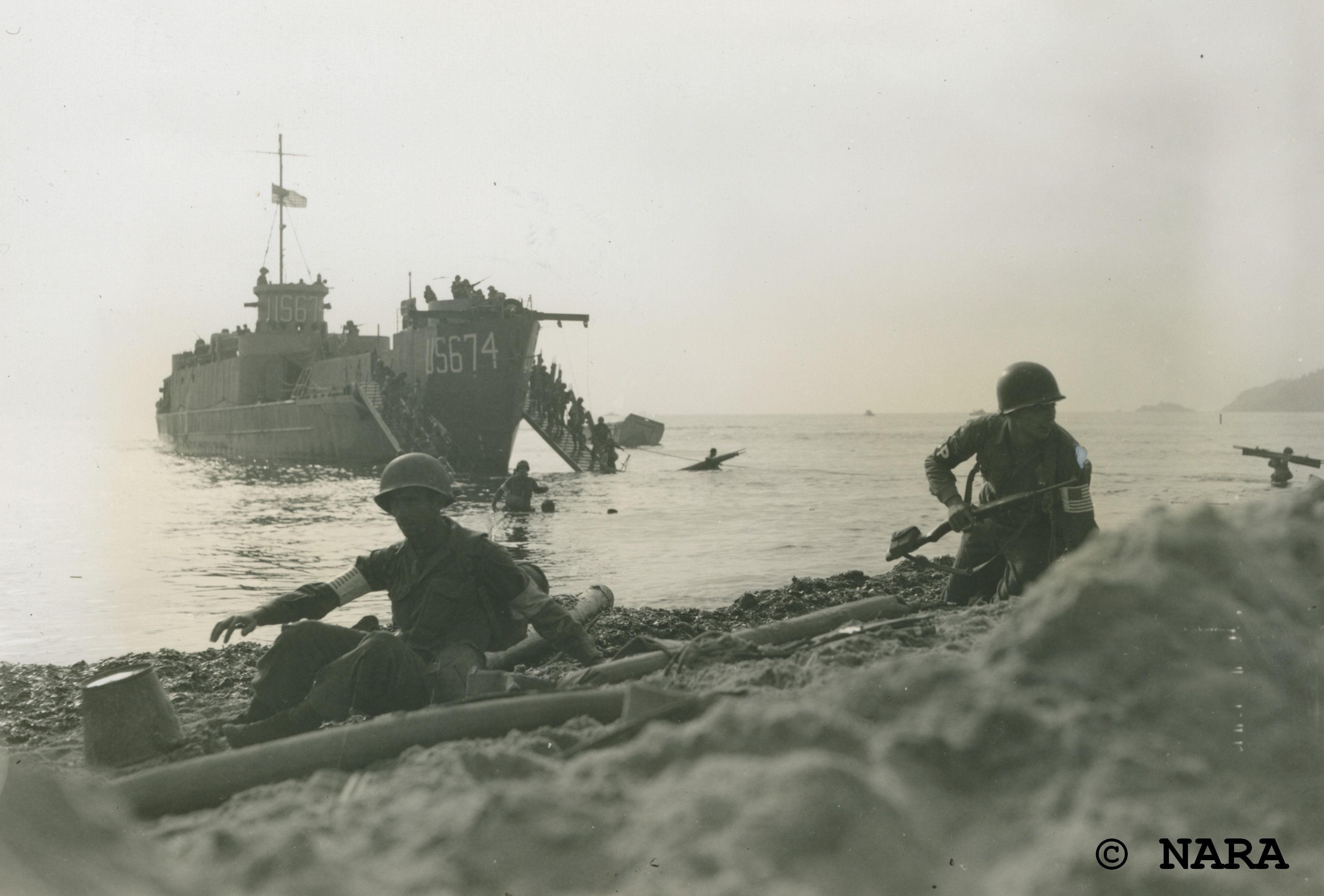 Visite guide sur la prparation du Dbarquement en Provence du 15 aot 1944